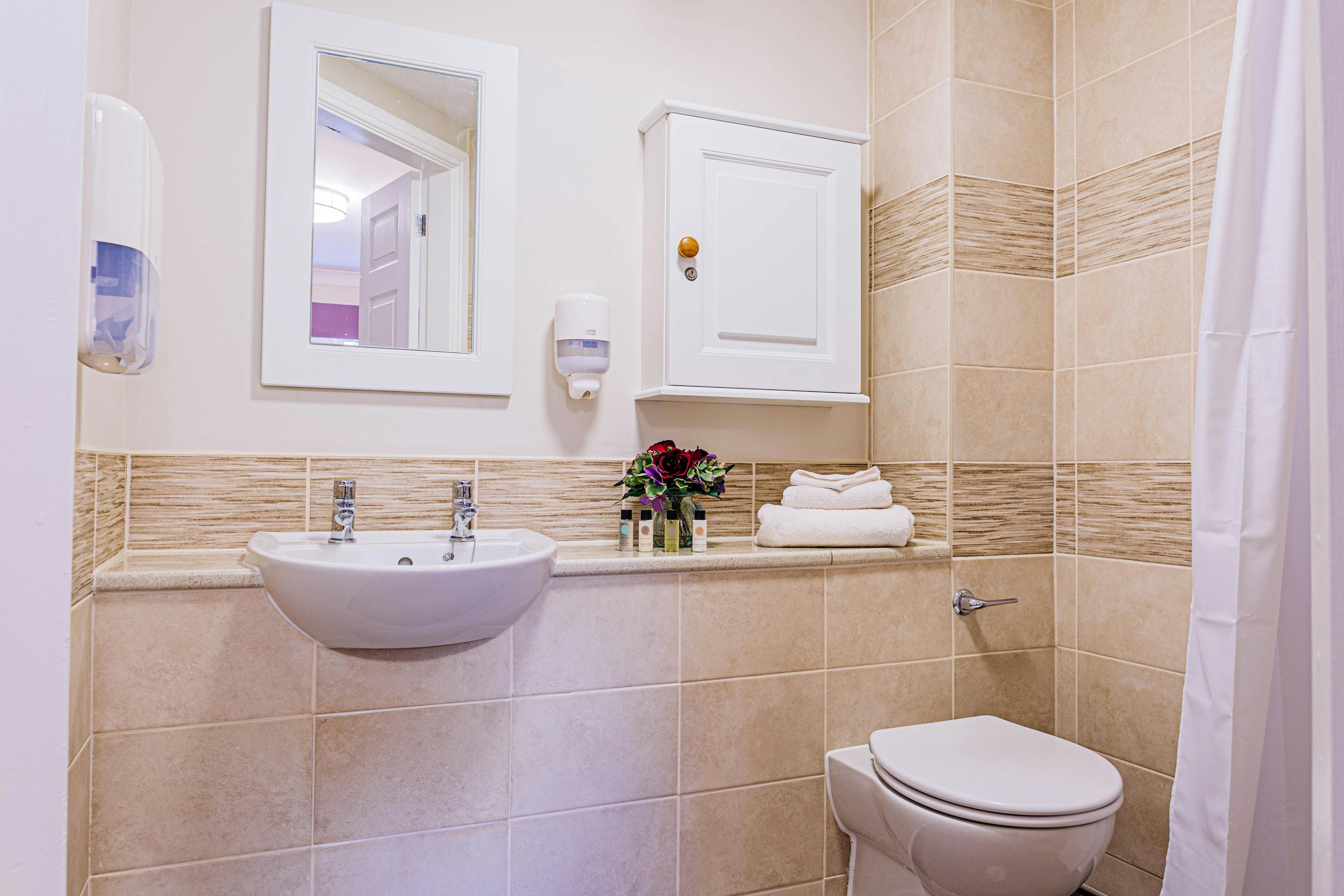 Bathroom of Leeming Bar Grange Care Home in Northallerton, Hambleton