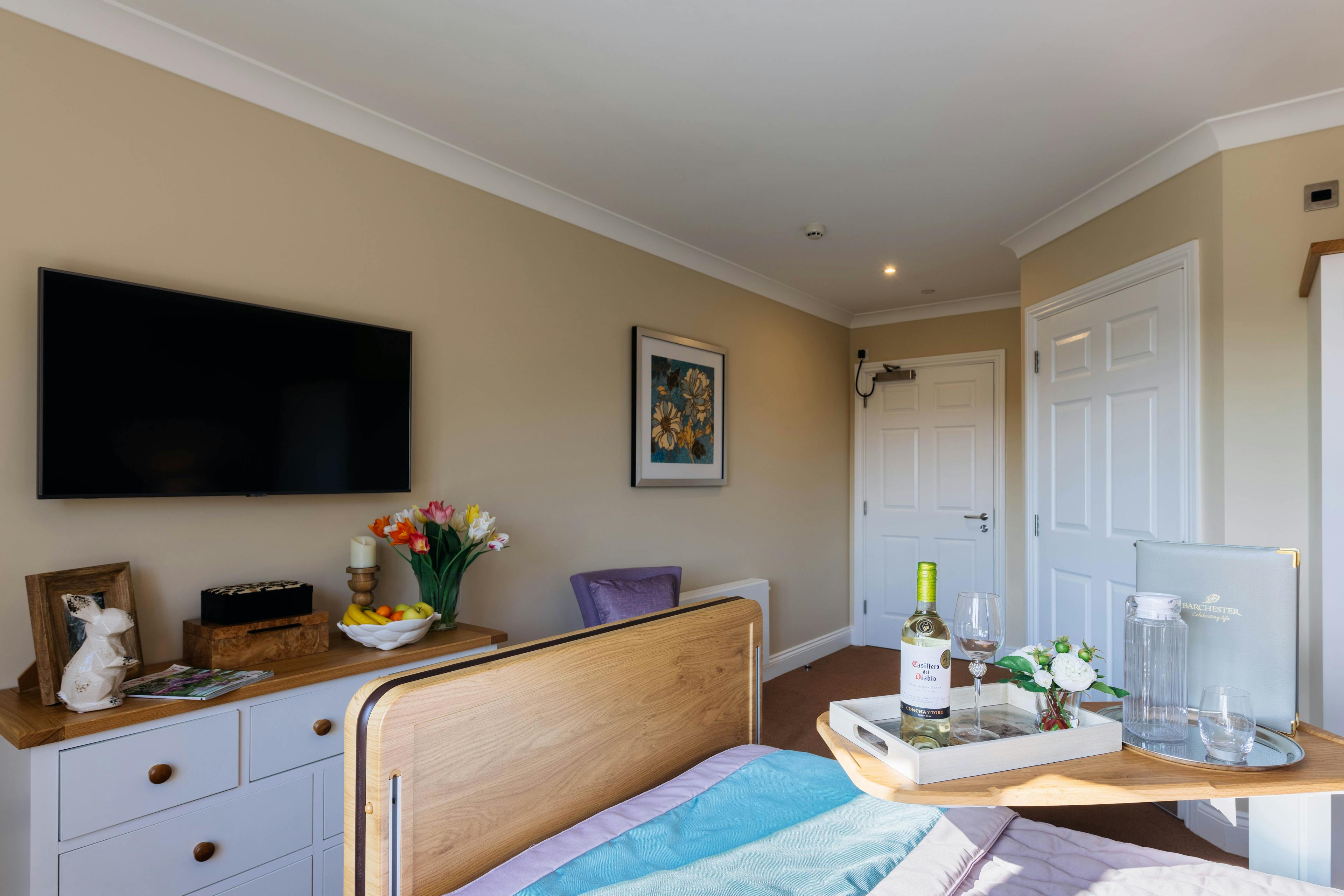 Tv Point at Snowdrop Place Care Home in Southampton, Hampshire