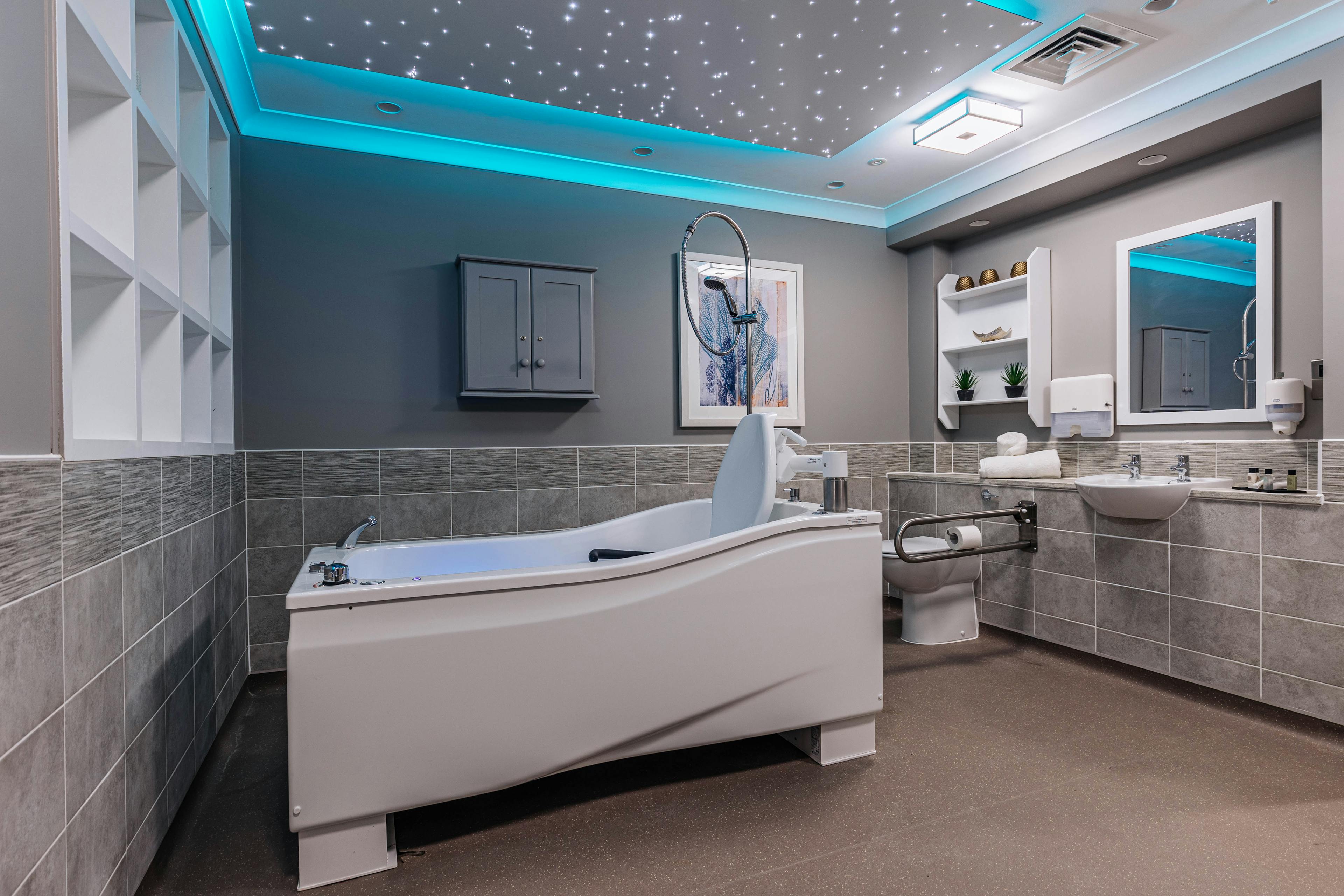 Spa Bathroom at Parley Place Care Home in Ferndown, Dorset