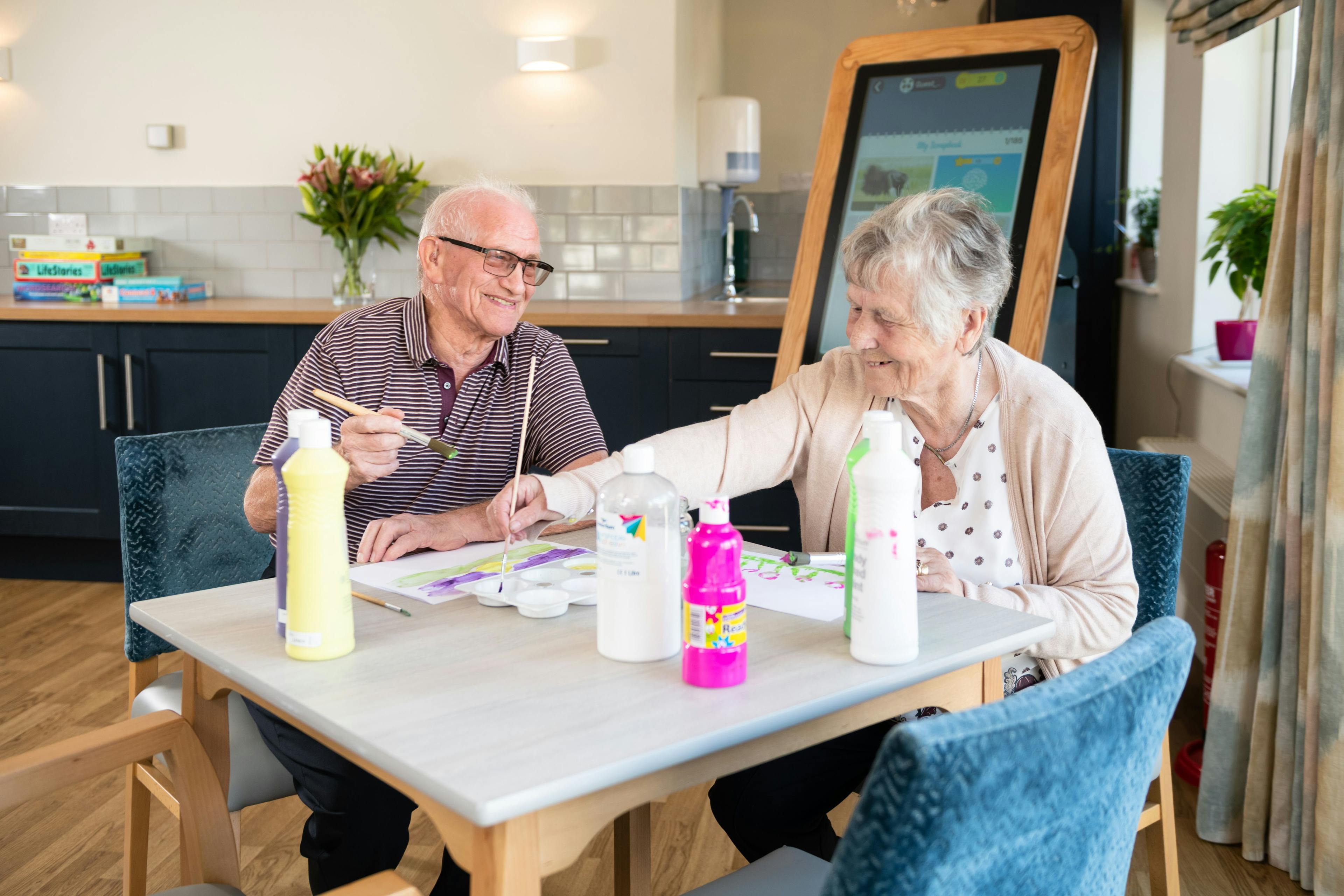 Activities at Aria Court Care Home in March, Fenland
