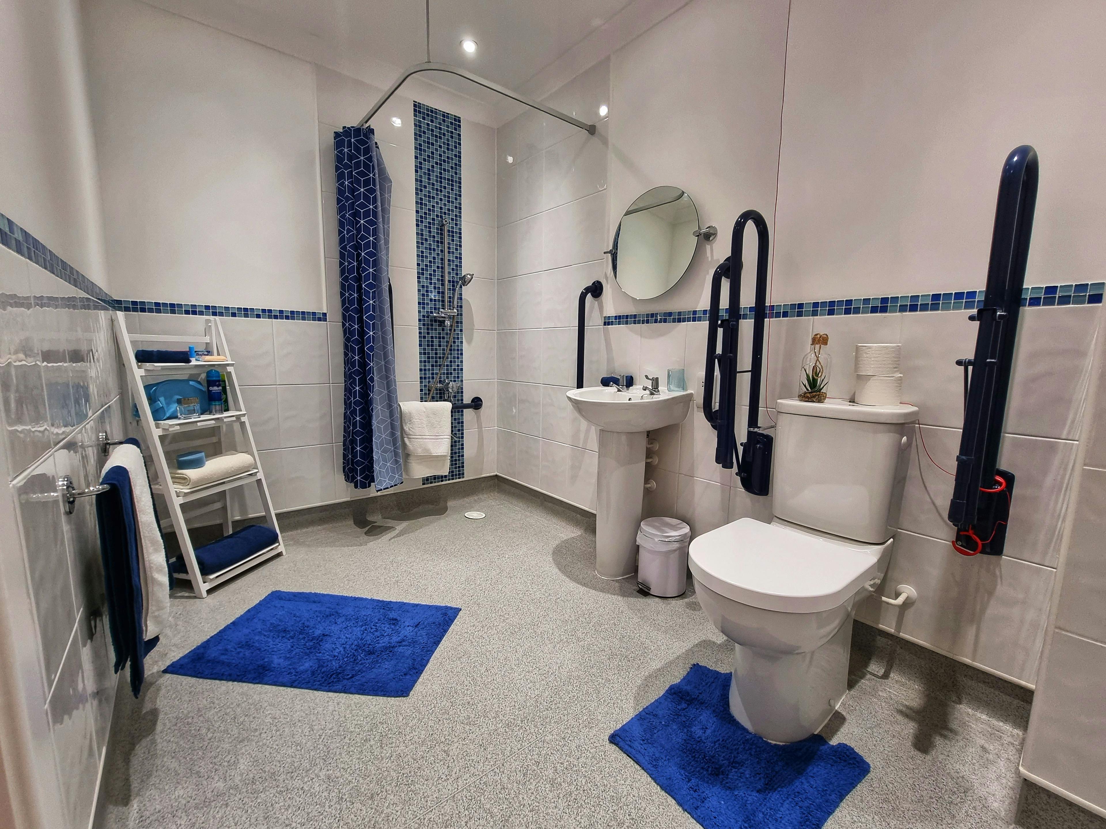 Bathroom of Lynwood care home in Ascot, Berkshire