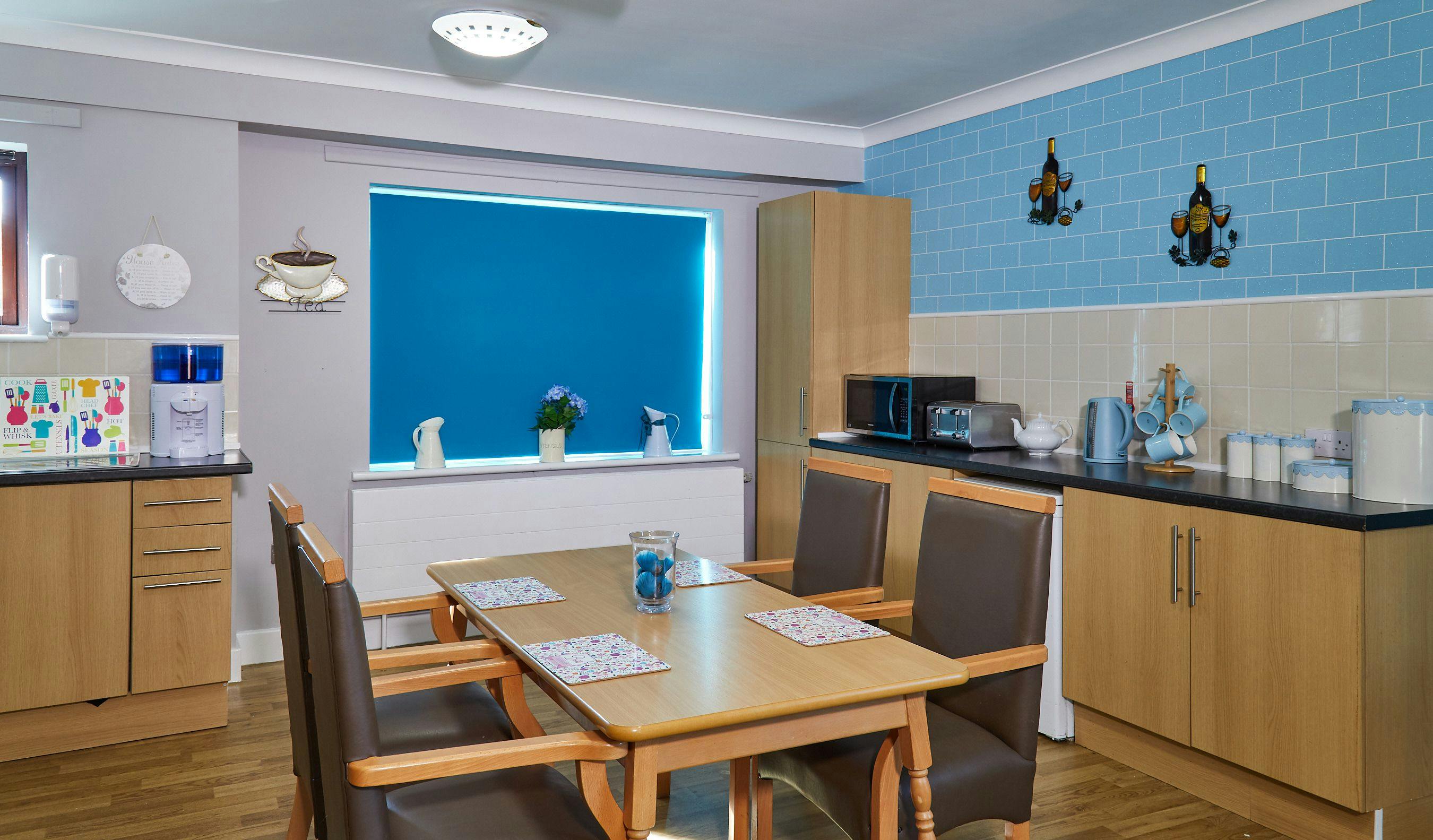 Kitchen of Newlands Care Home in Workington, Cumbria