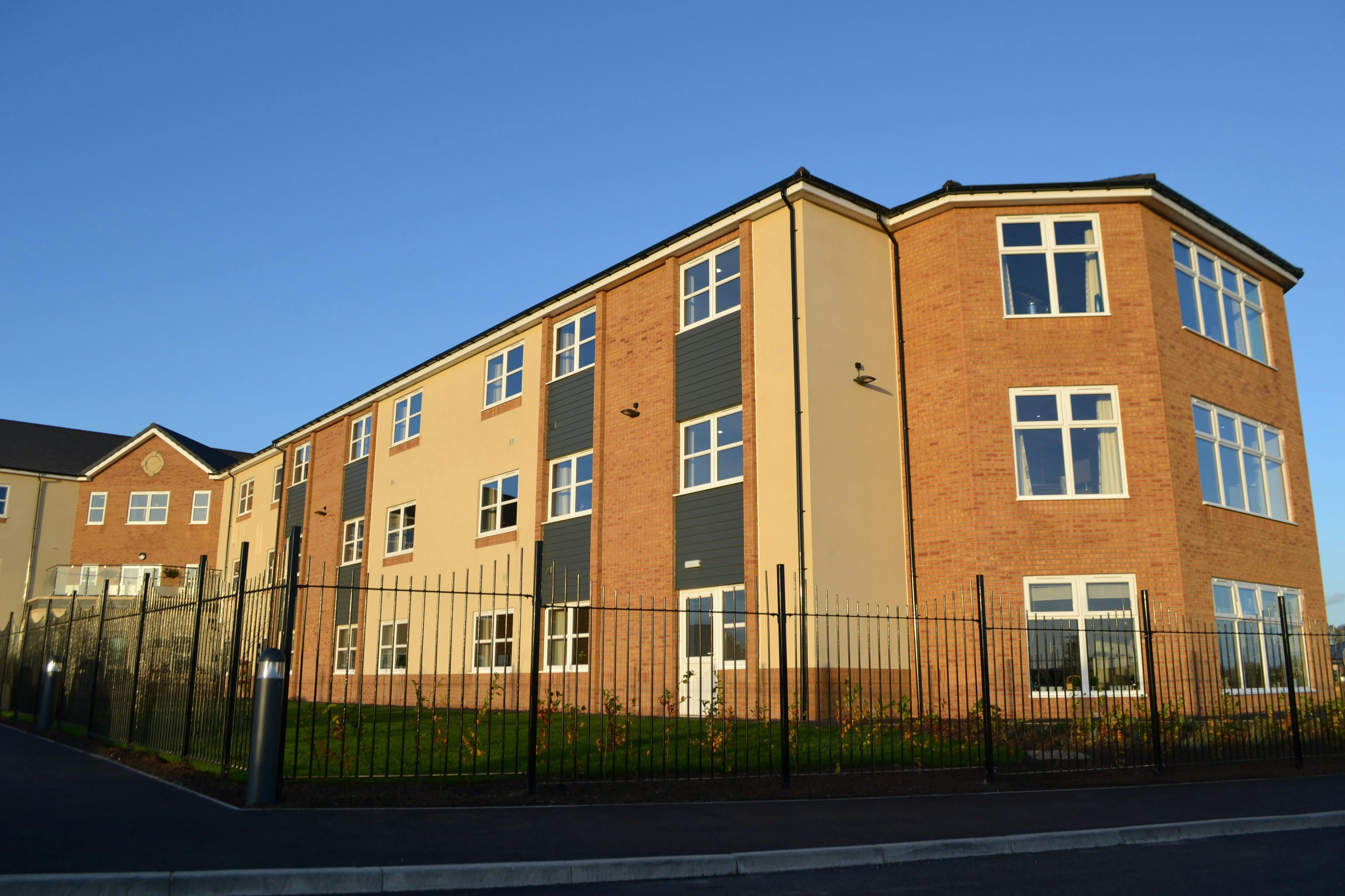 Exterior of Avocet House care home in Boston, Lincolnshire