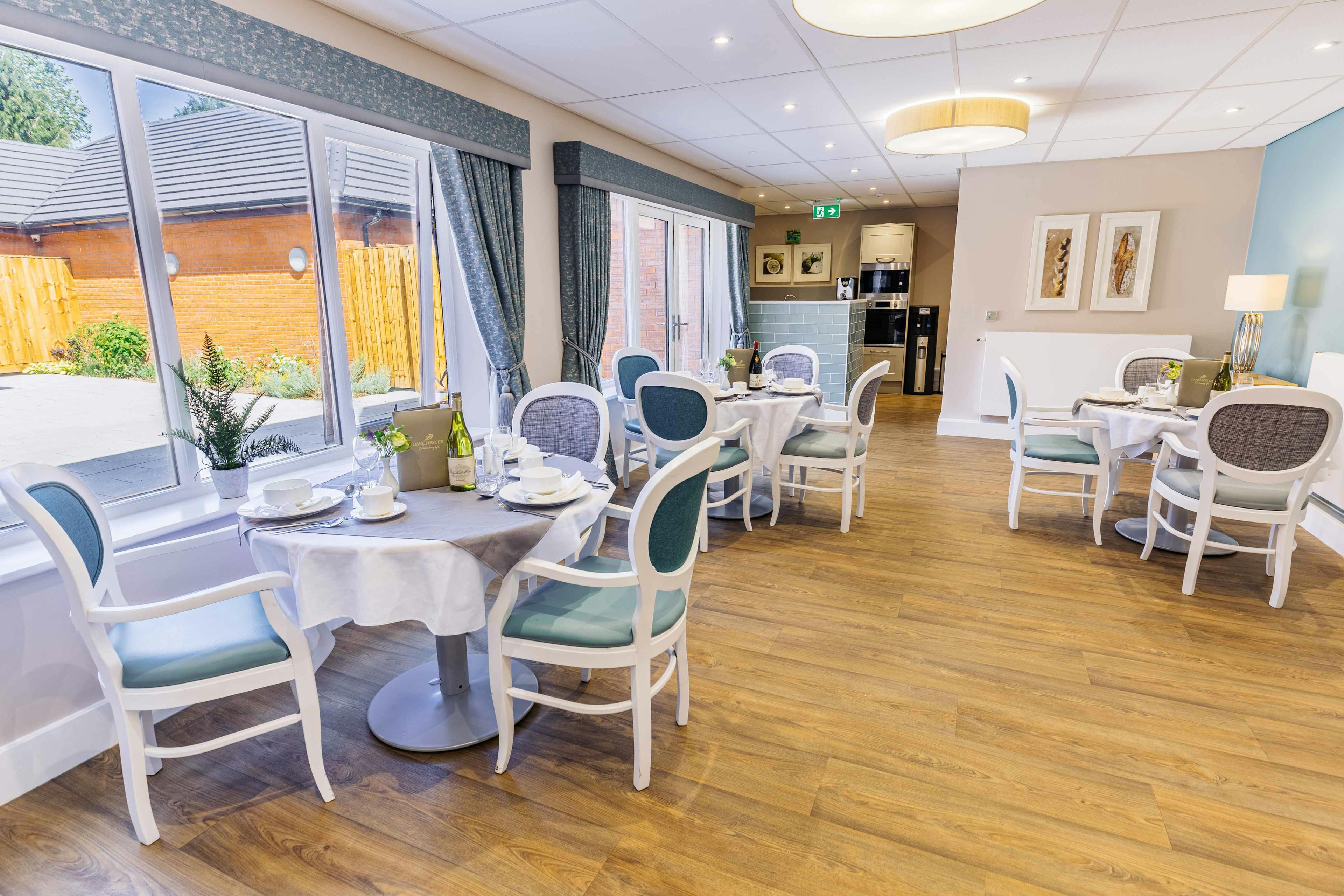 Dining Room at Arbour Court Care Home in Marple, Stockport