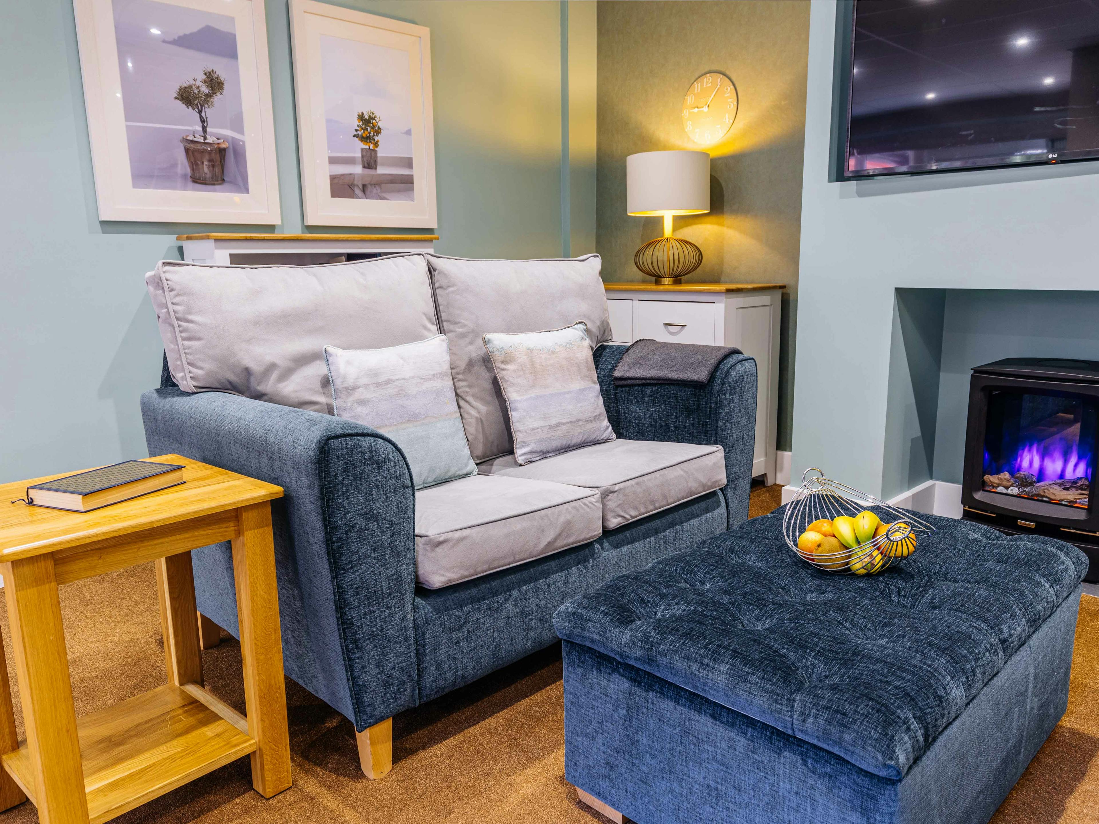 Communal Lounge at Arbour Court Care Home in Marple, Stockport