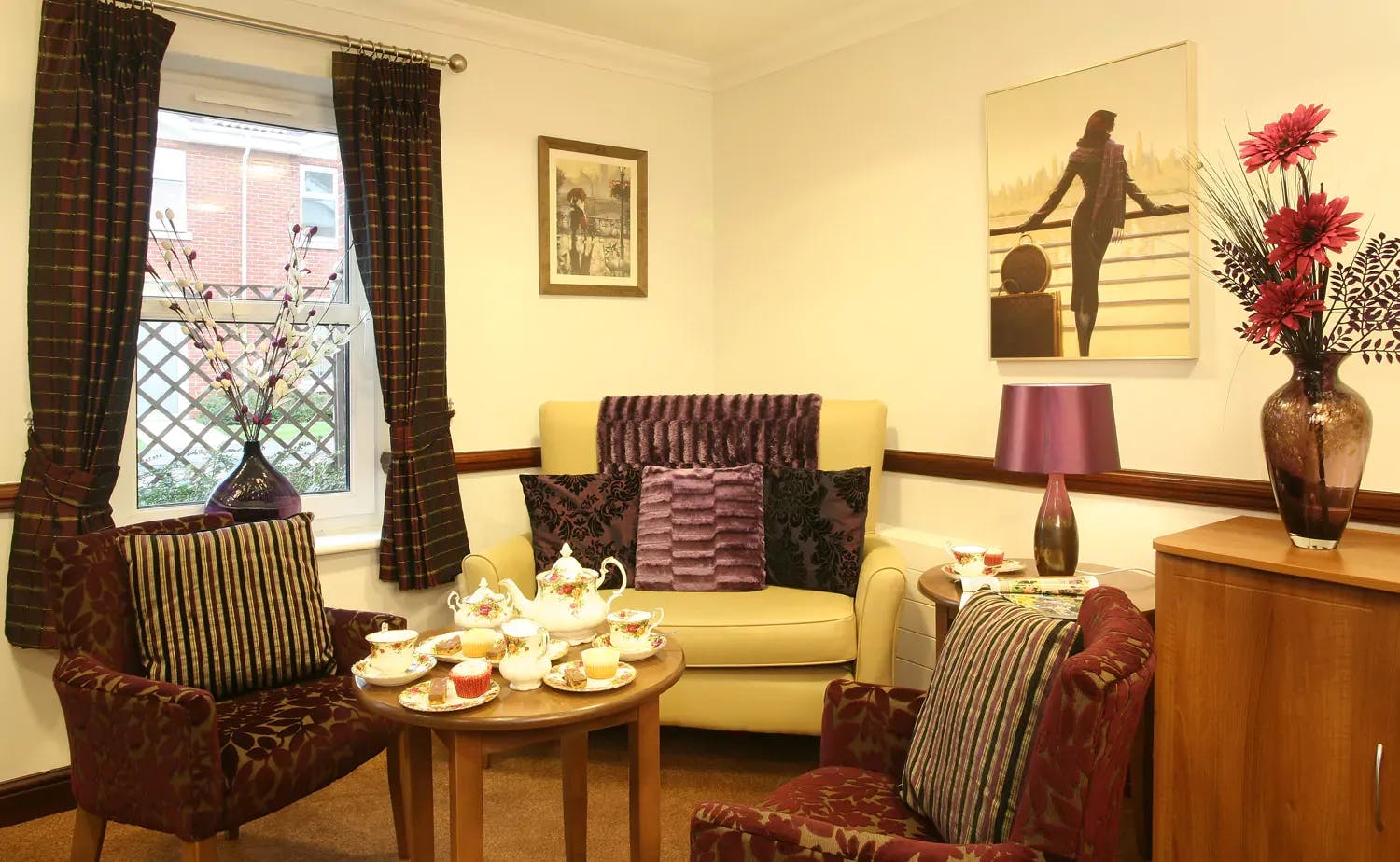 Communal Lounge at Ashbrook Court in Waltham Abbey, Epping Forest