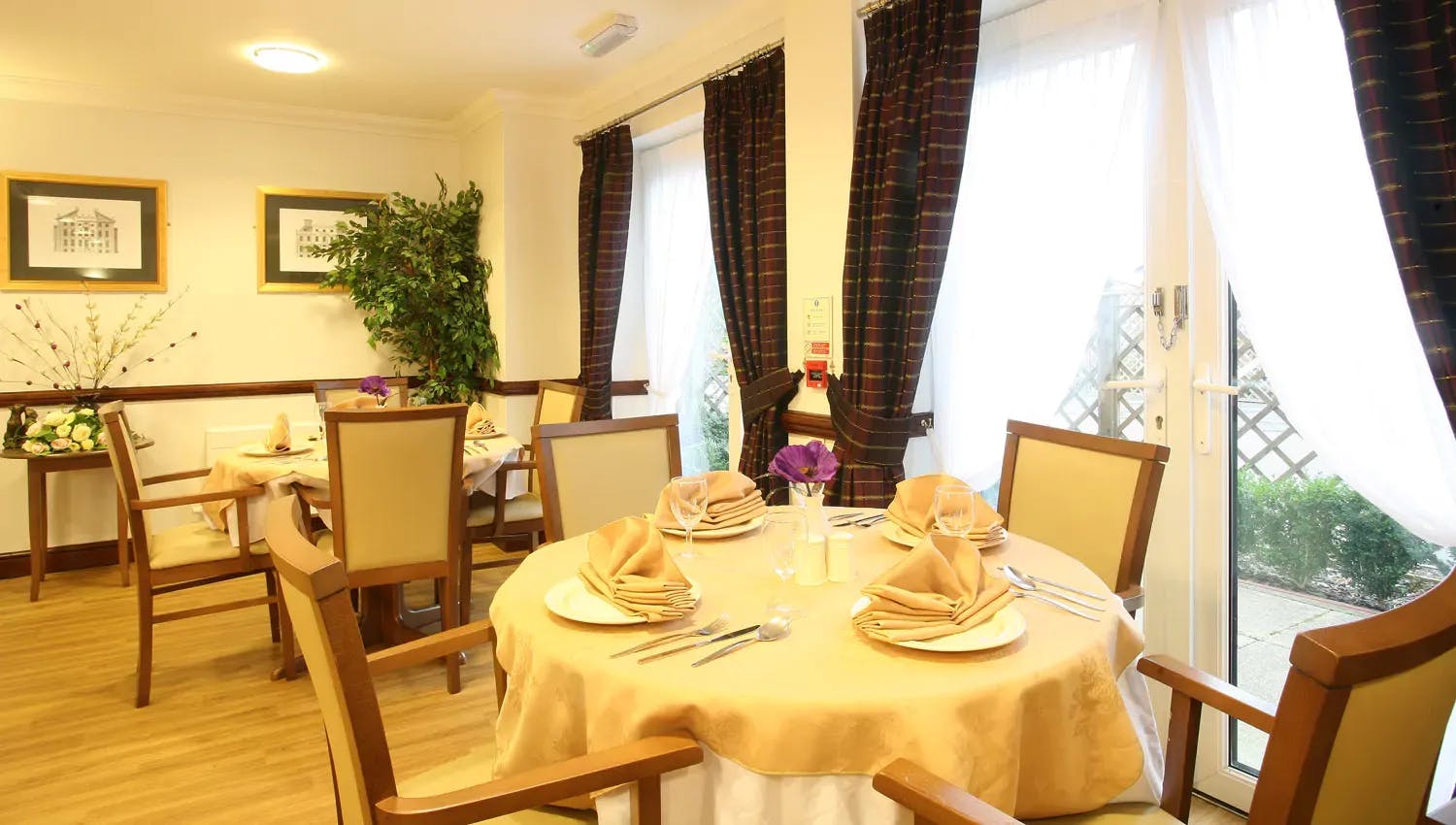Dining Room at Ashbrook Court in Waltham Abbey, Epping Forest