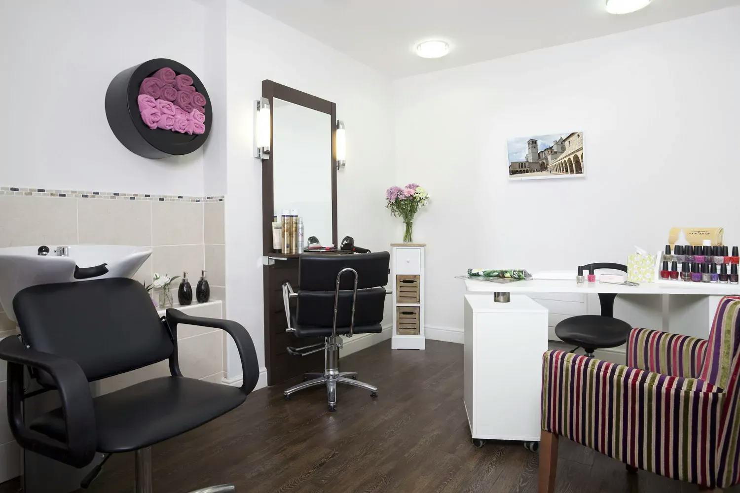 Salon at Ashbrook Court in Waltham Abbey, Epping Forest