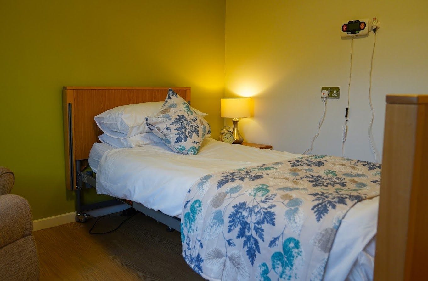 Bedroom at Ashley House Care Home in Bordon, East Hampshire