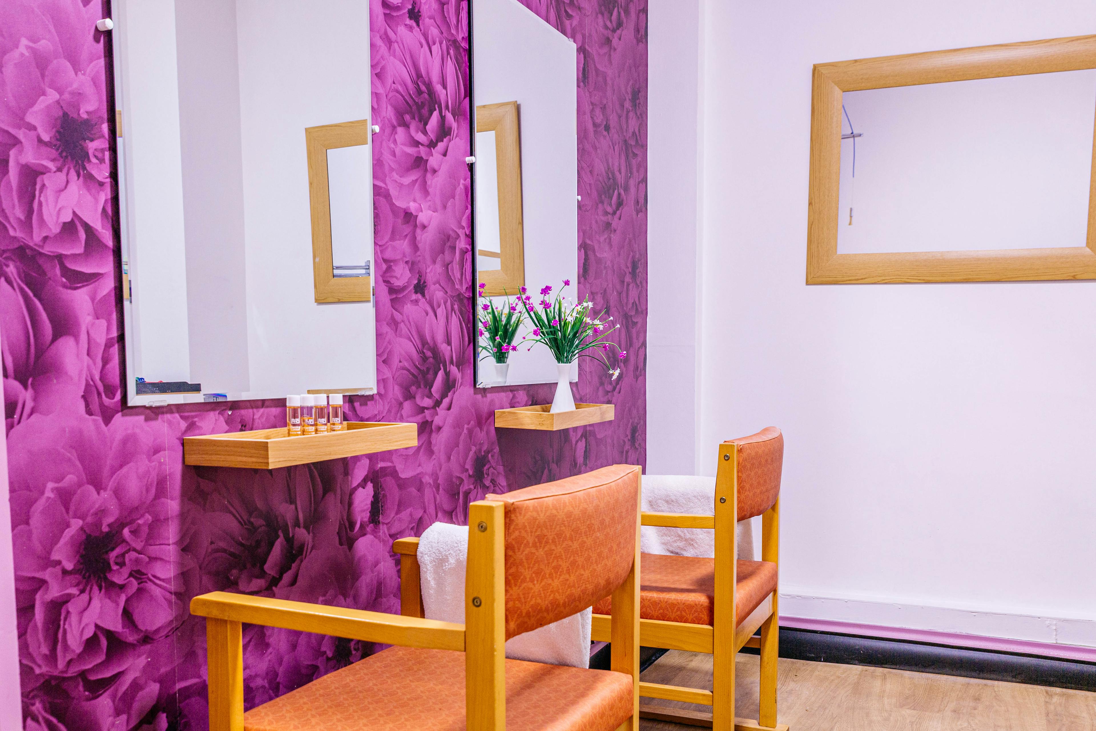 Salon of Kingswood Court Care Home in Bristol, South West England