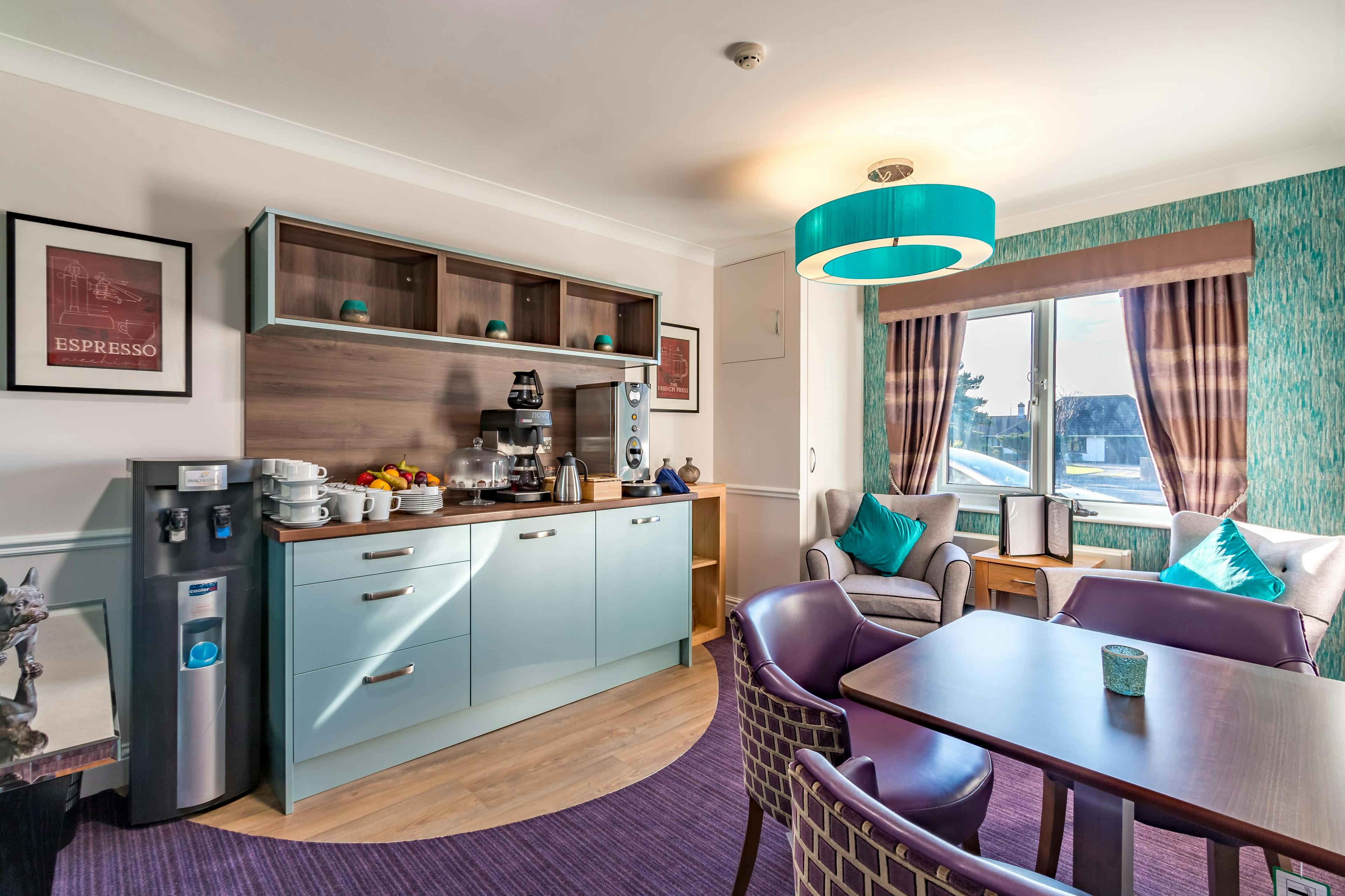 Cafe/Bar of Newington Court Care Home in Sittingbourne, Kent