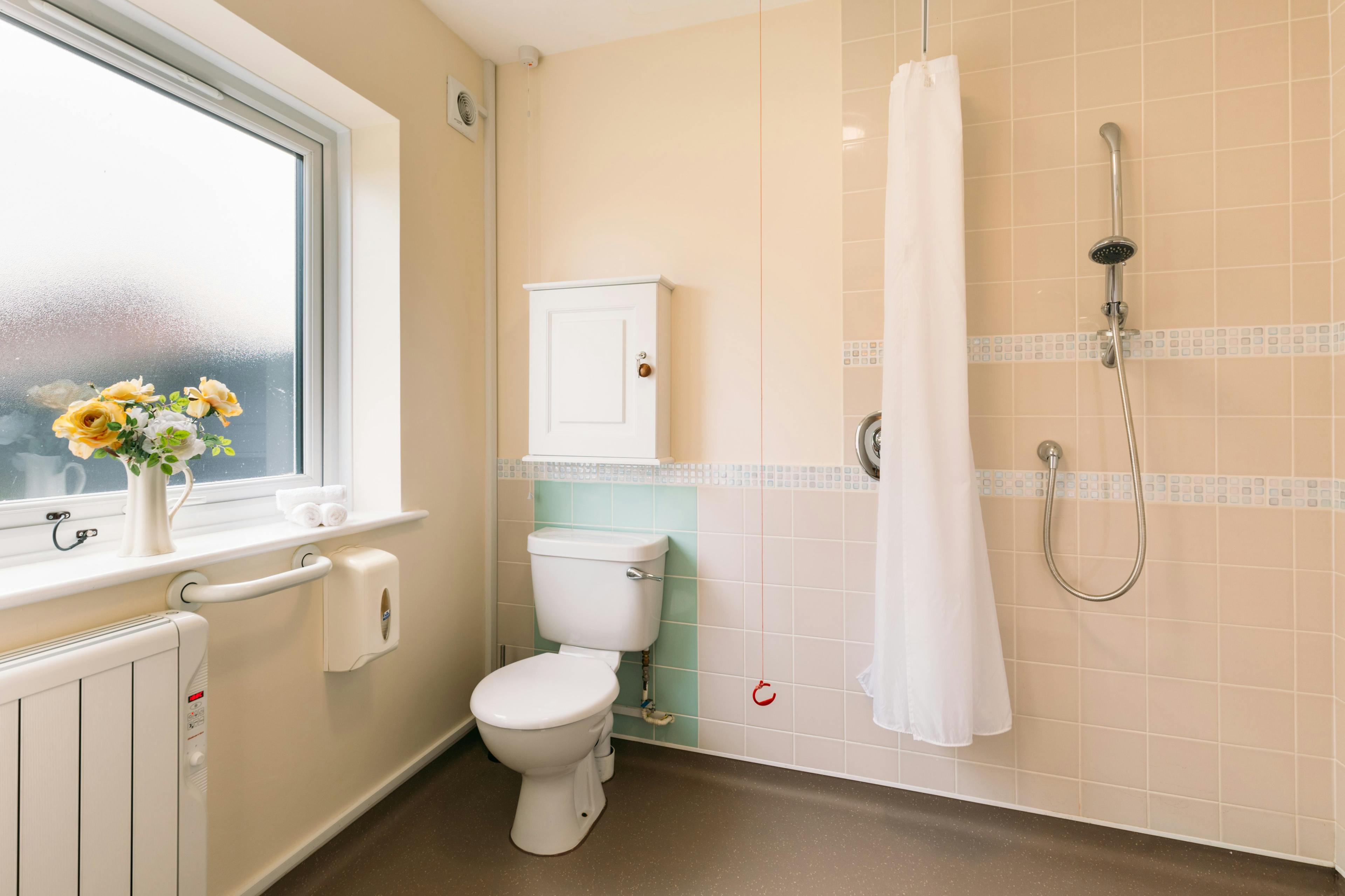 Bathroom in Orchard House Care Home in Newport, Isle of Wight
