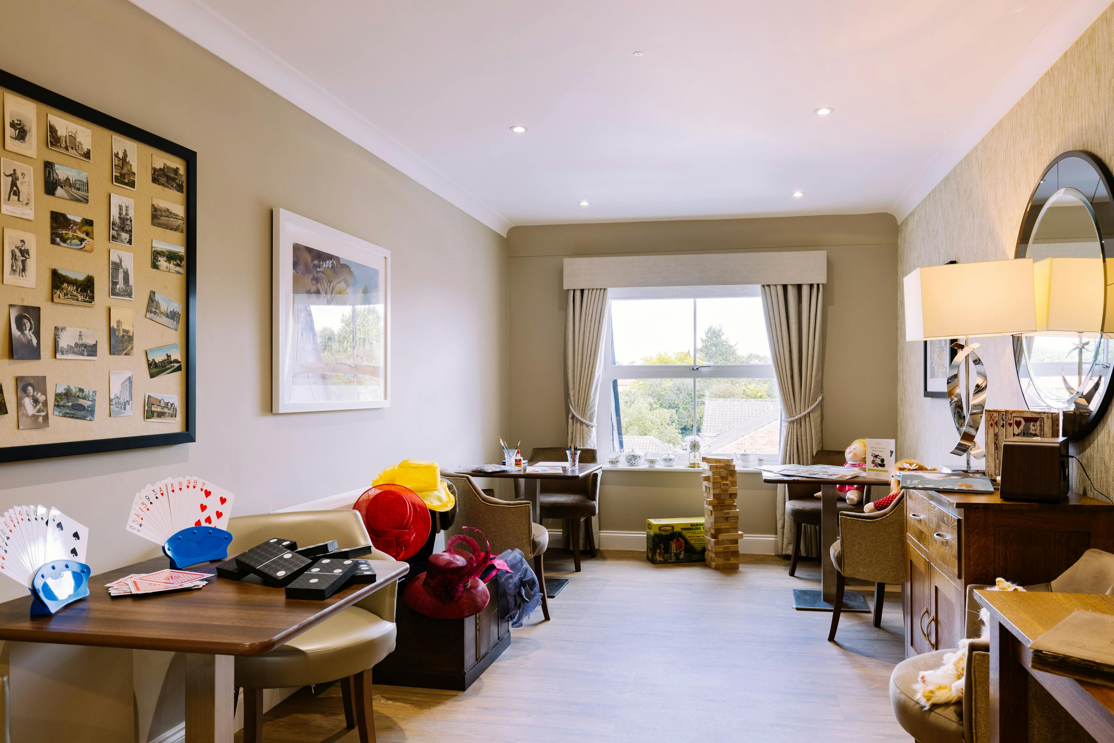 Activity Room of Ouse View Care Home in York, North Yorkshire
