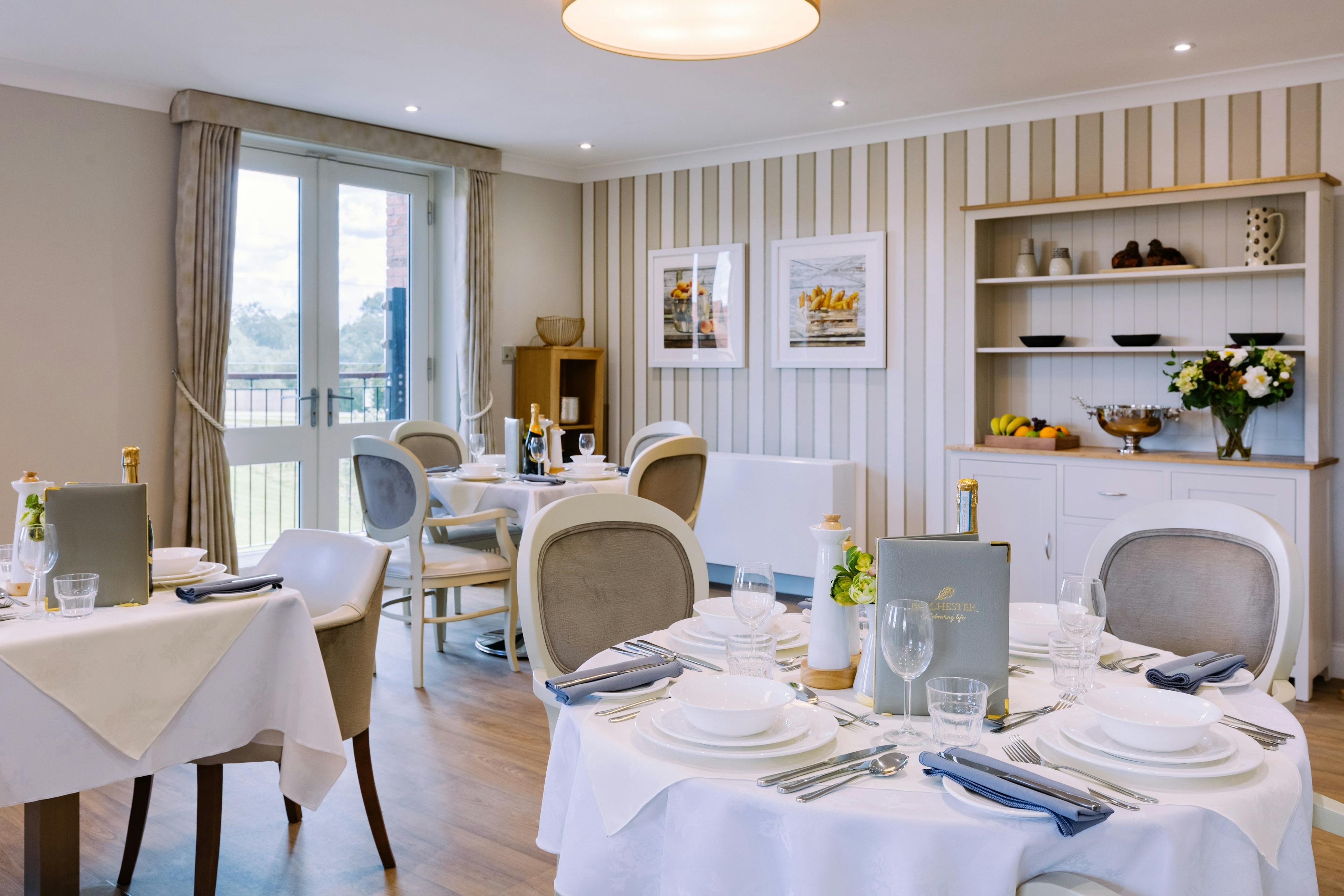 Dining Room at Ouse View Care Home in York, North Yorkshire