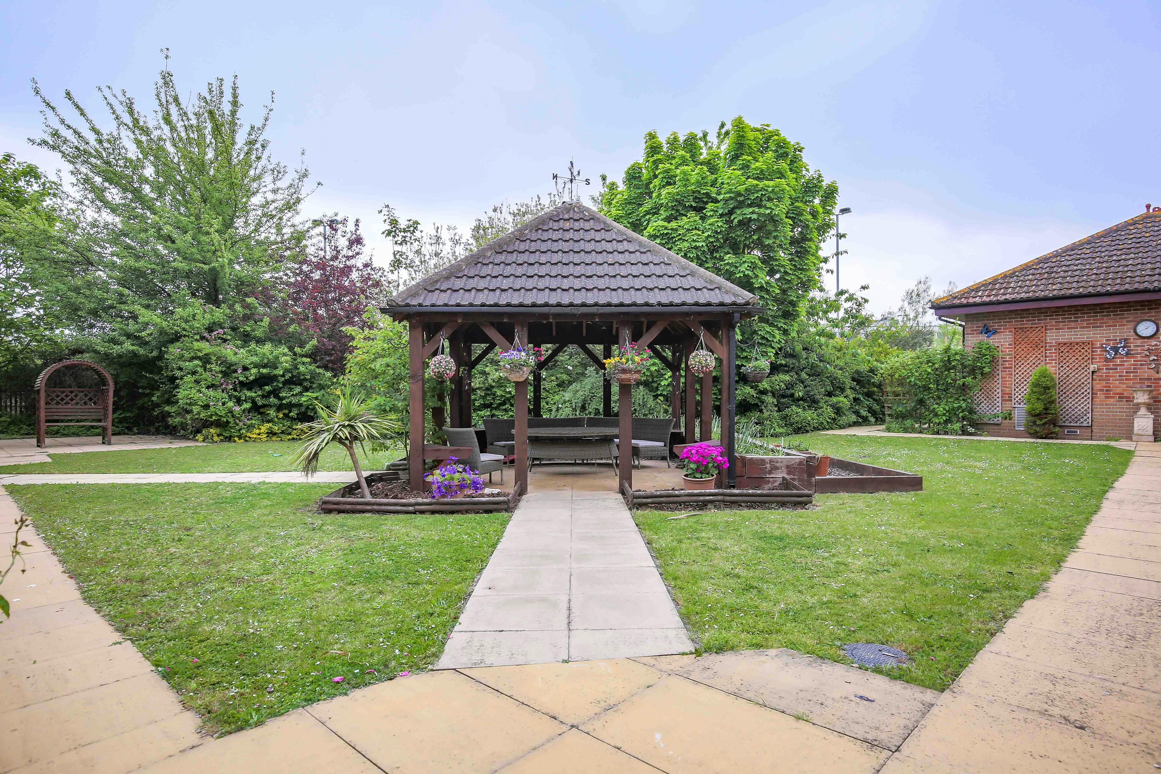 Garden at Park View Care Home in Barking and Dagenham, Greater London