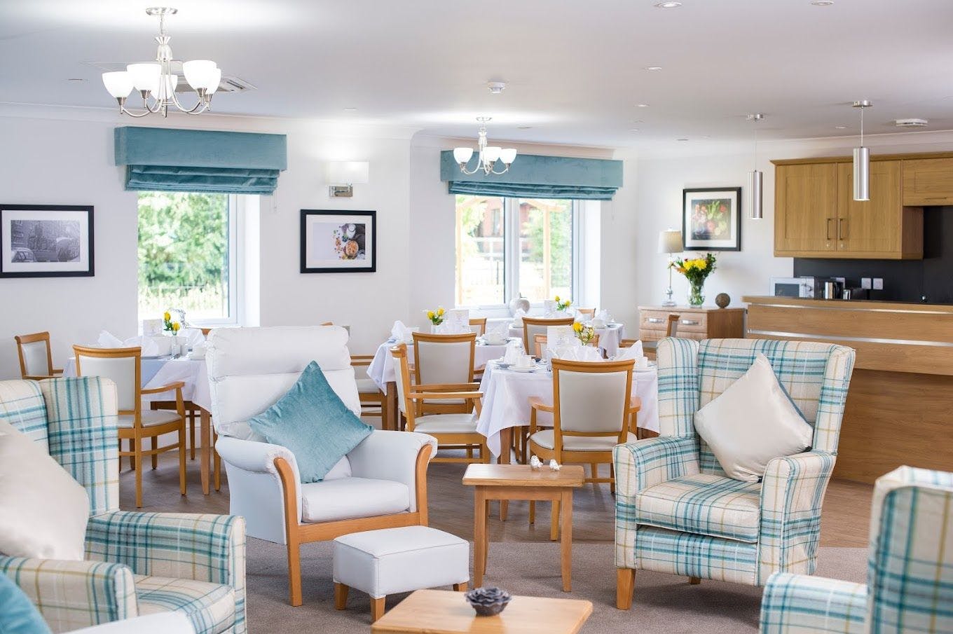 Communal Area at Barony Lodge Care Home in Nantwich, Cheshire