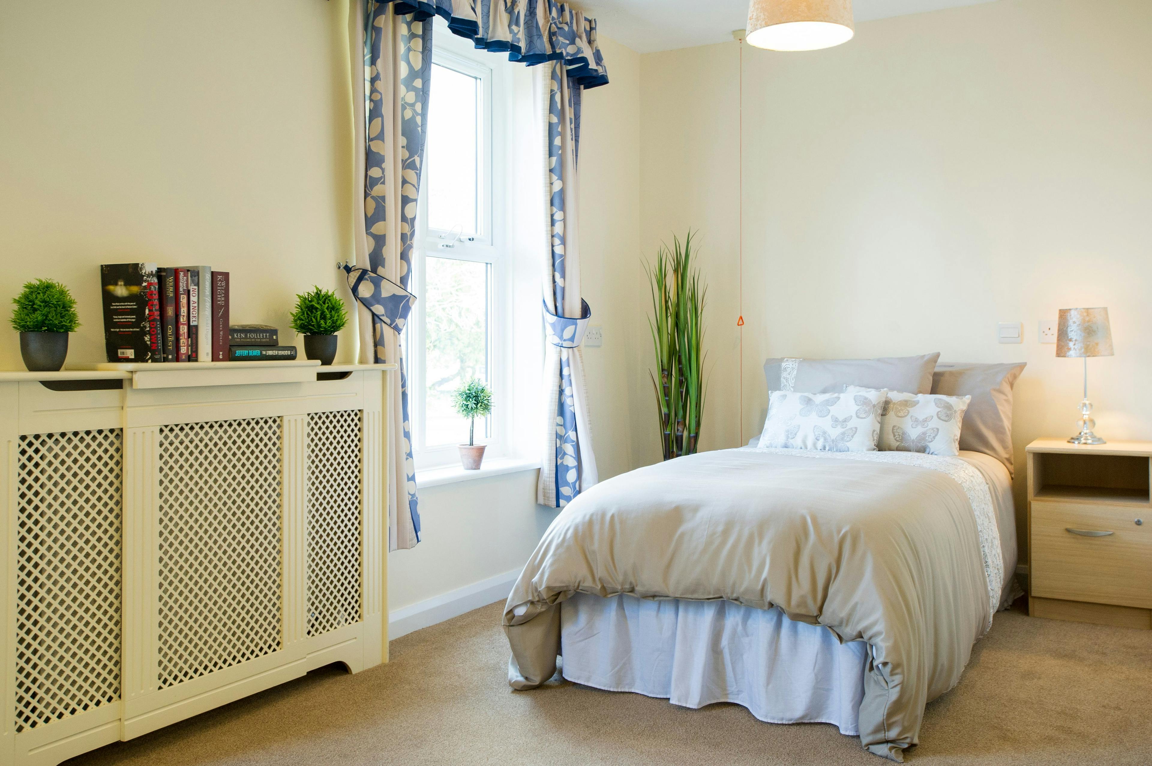 Bedroom  at Basingfield Court Care Home in Basingstoke, Hampshire
