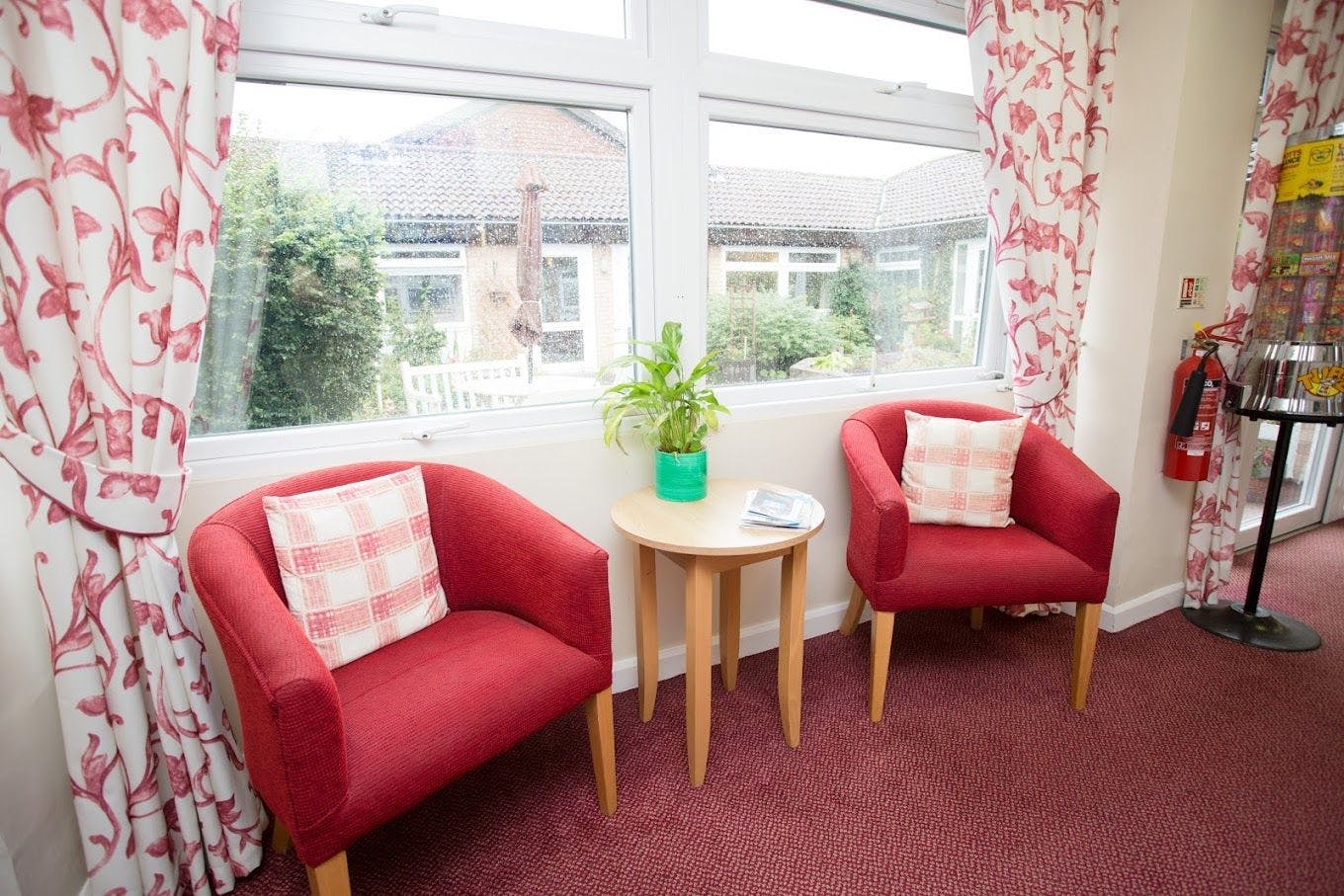 Communal Area at Beckside Care Home in North Hykeham, Lincolnshire