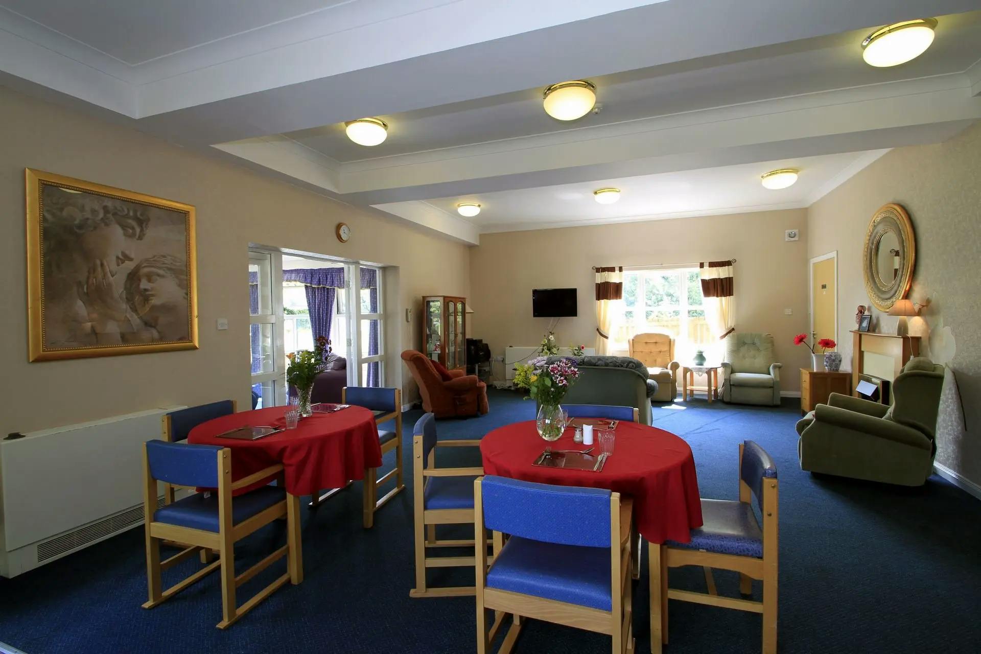 Dining Room at Beechwood Care Home in Alloa, Clackmanshire