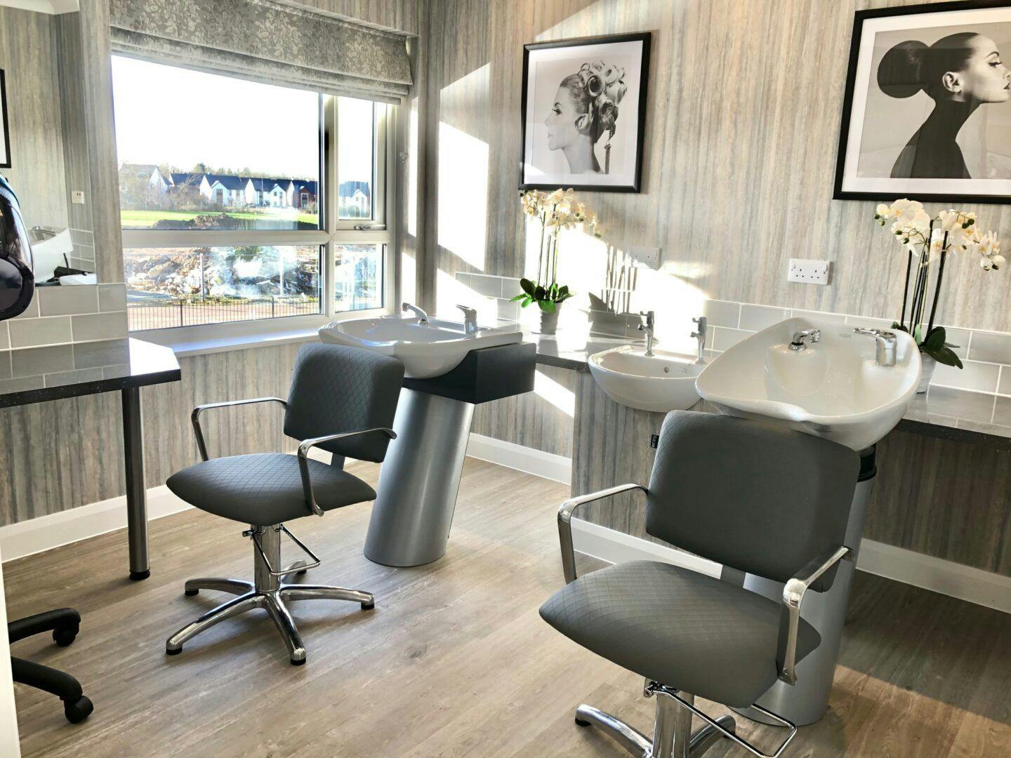 Salon at Bishop's Cleeve Care Home in Cheltenham, Gloucestershire