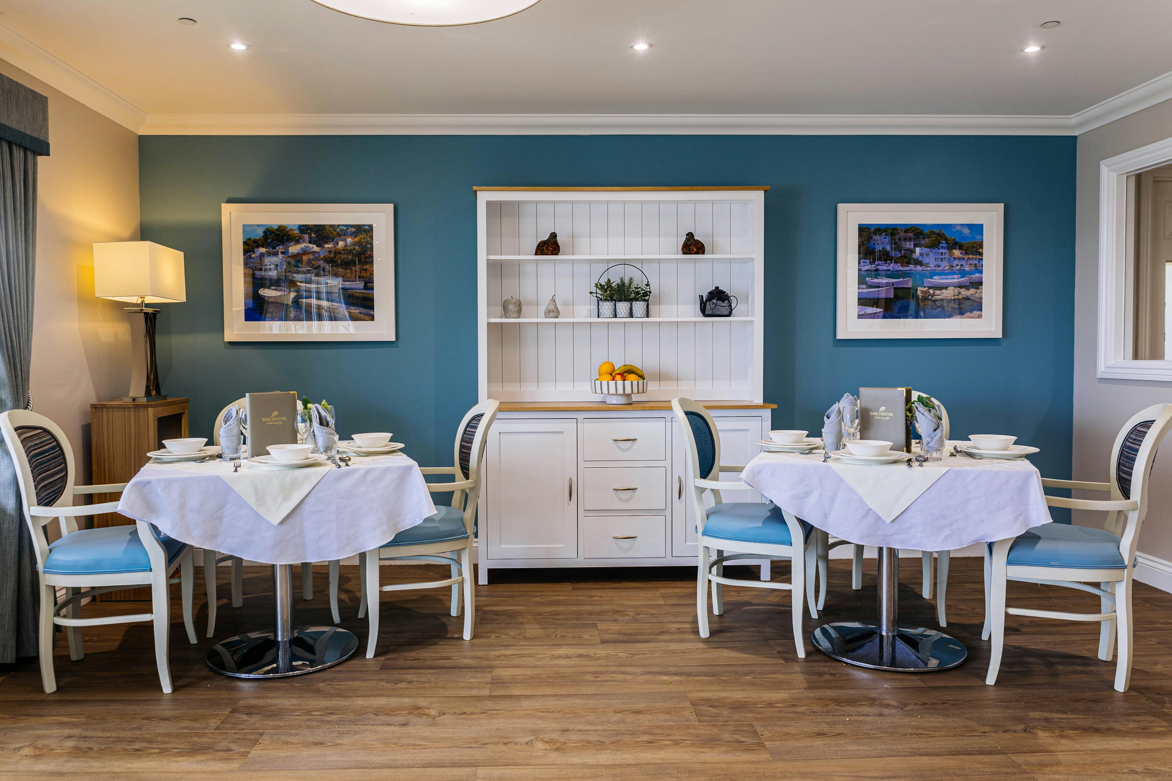 Dining Room at Oak Grange Care Home in Chester, Cheshire