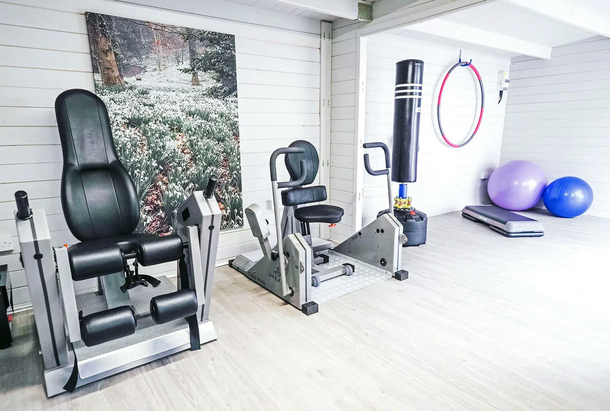 Gym at Bramley Court Care Home in Cambridge, Cambridgeshire