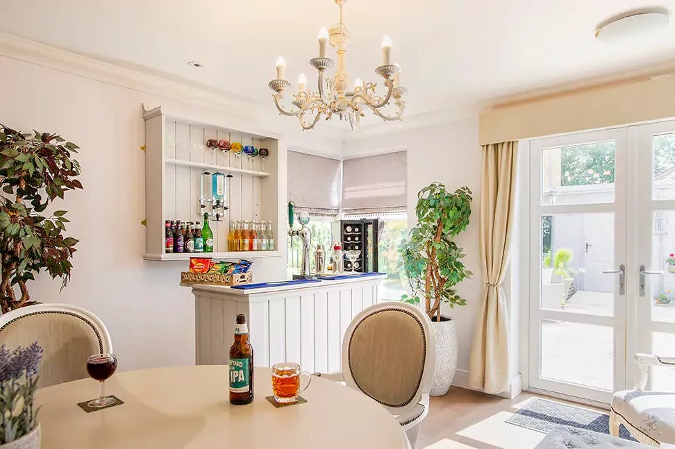 Cafe/Bar at Bramley Court Care Home in Cambridge, Cambridgeshire