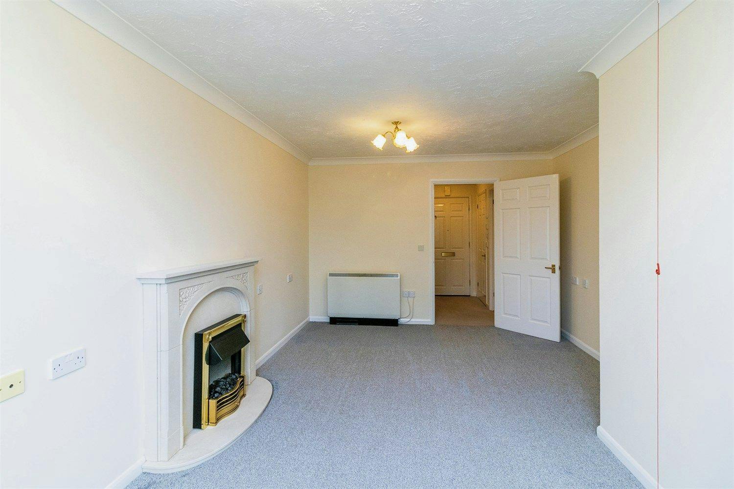 Lounge at  Brampton Court Retirement Apartment in Chichester, West Sussex