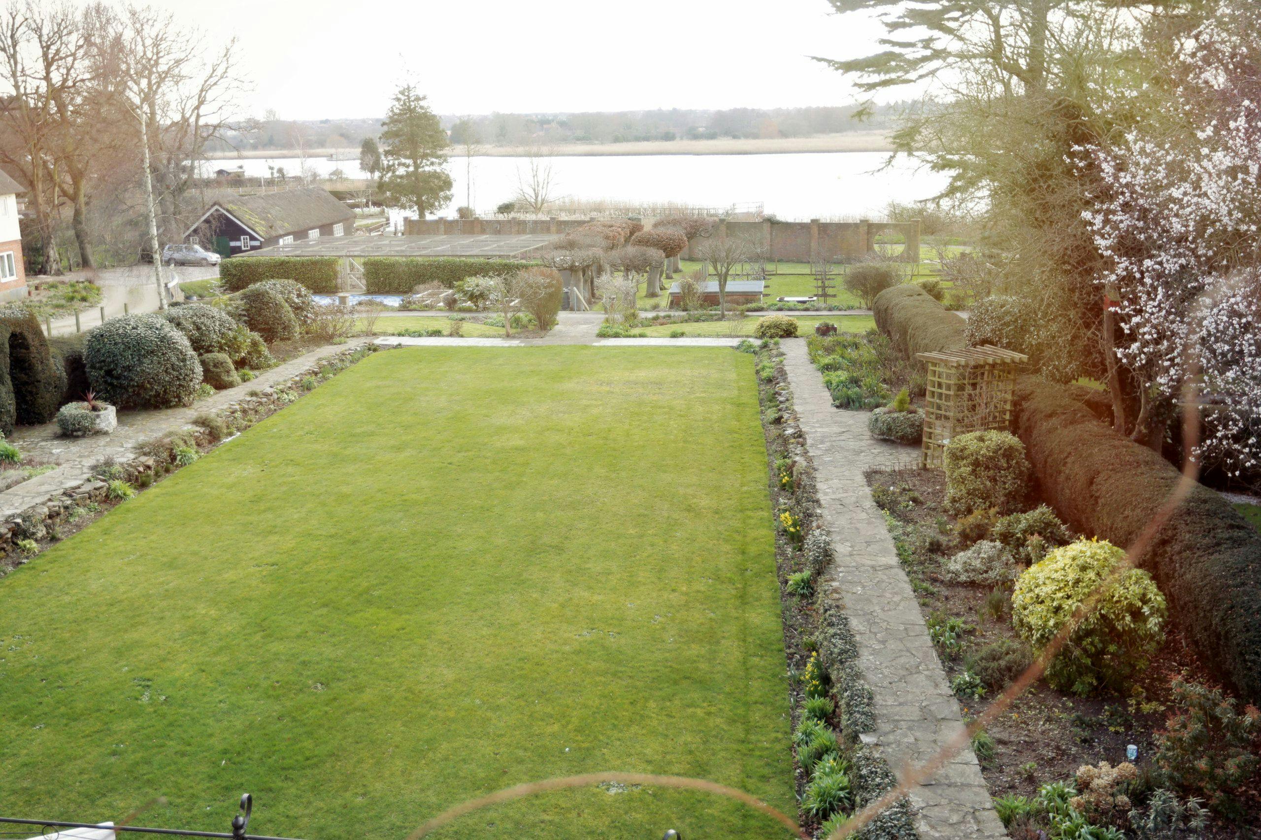 Garden at Broadlands Care Home, Lowestoft, Suffolk