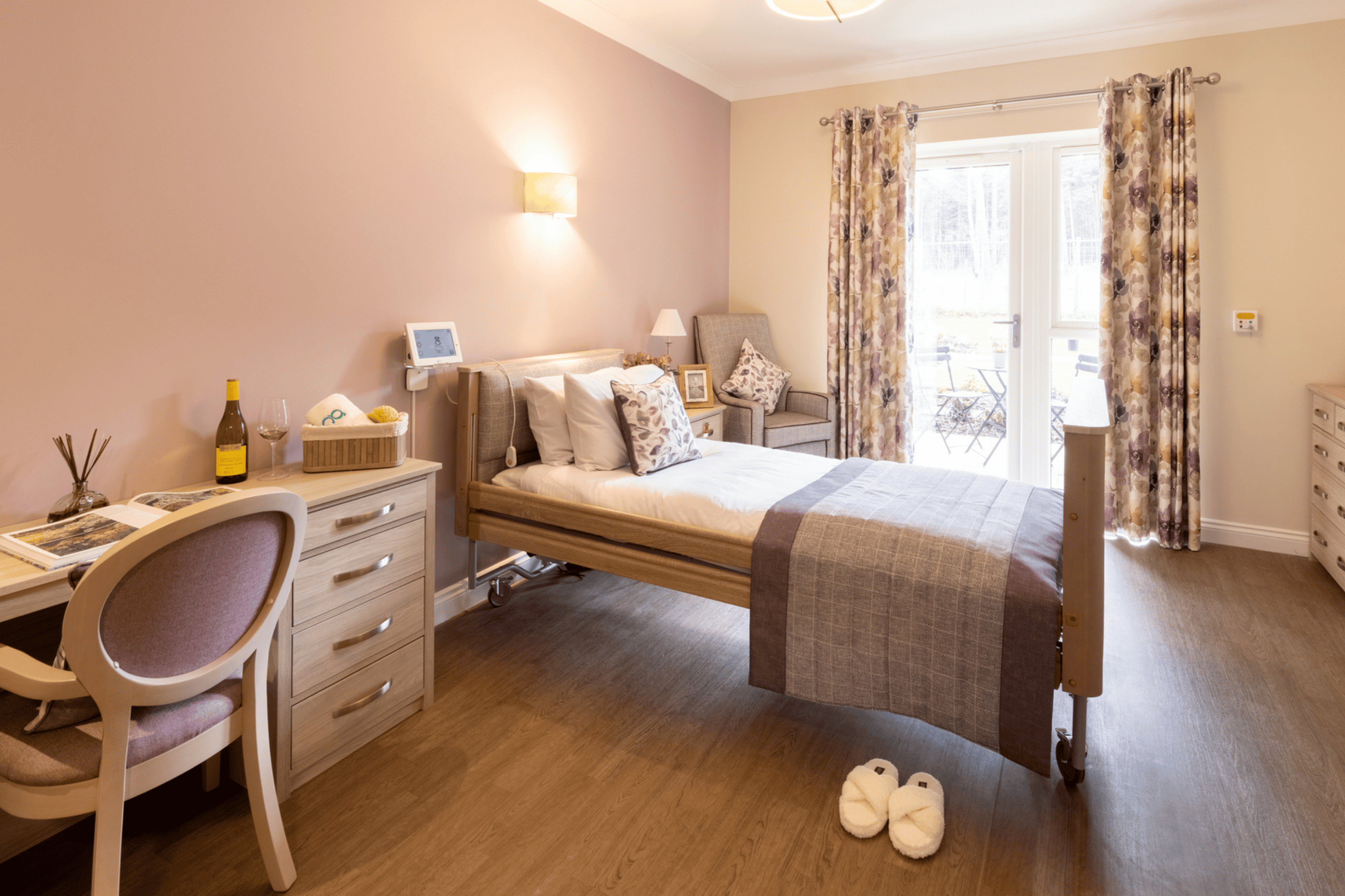 Bedroom at Buckler's Lodge, Crowthorne, Berkshire