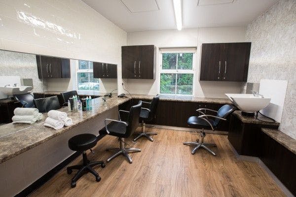 Salon at Brookview Care Home in Alderley Edge, Cheshire