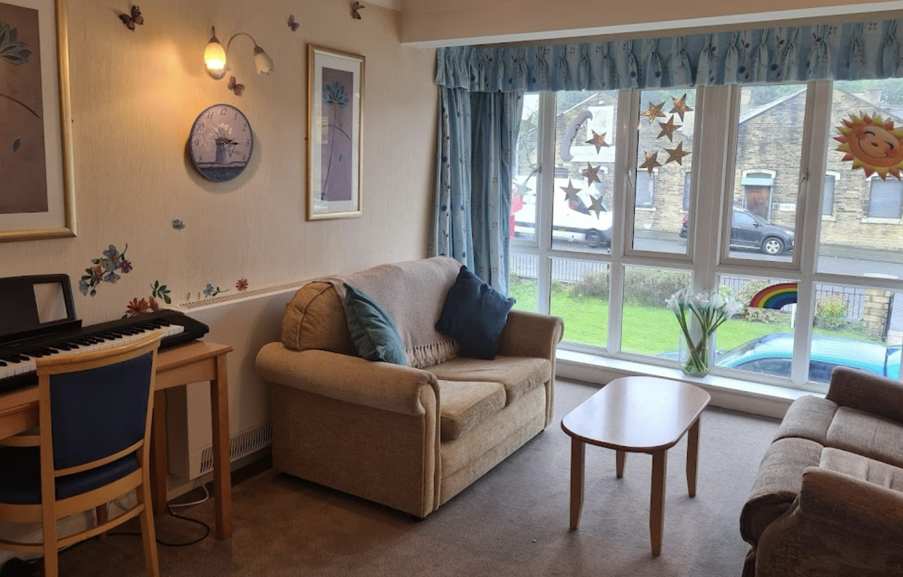 Communal Area at Crossley House Care Home in Bradford, West Yorkshire 