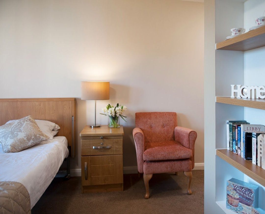 Bedroom at Fountains Lodge Care Home in Tunbridge Wells, Kent