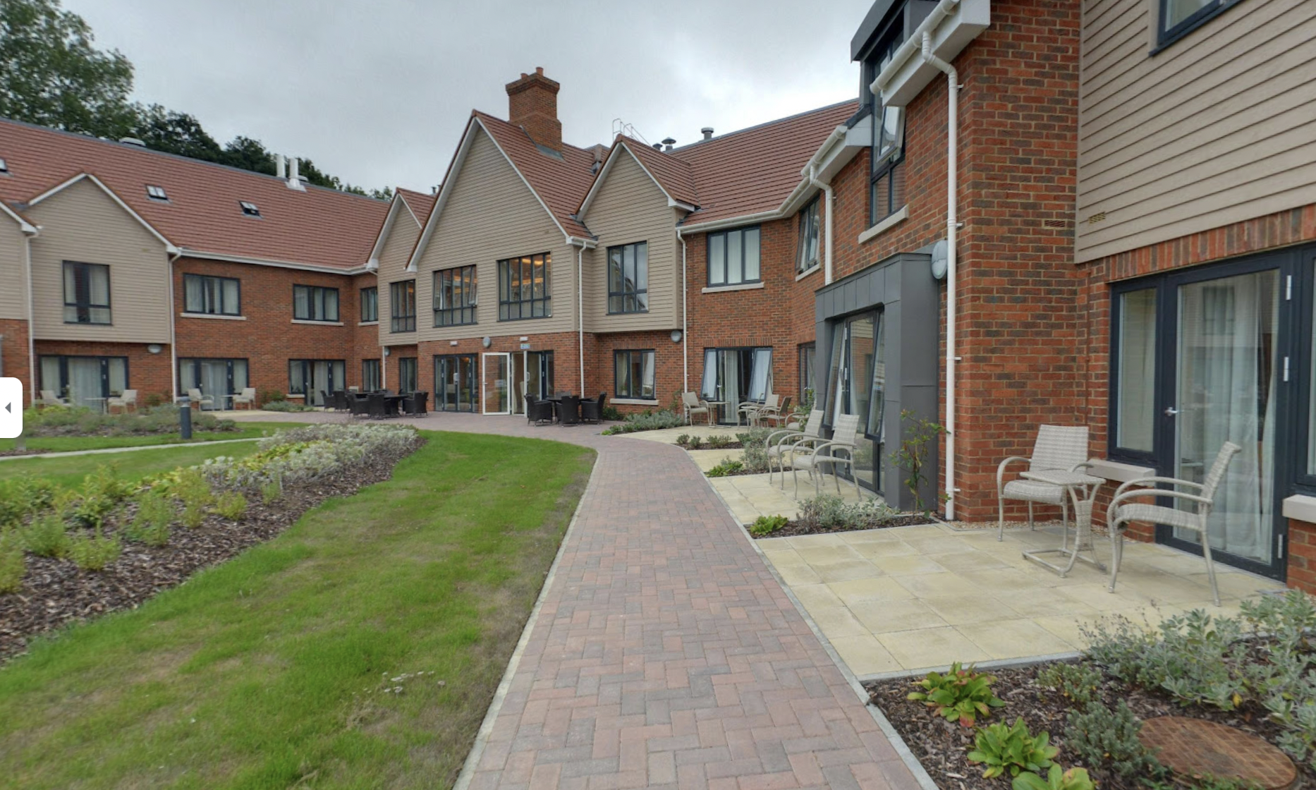 Exterior of The Goldbridge care home in Haywards Health, Sussex