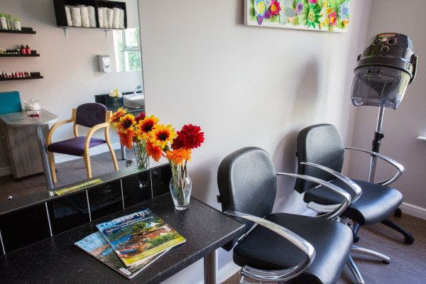 Salon at Knights' Grove Care Home in Southampton, Hampshire