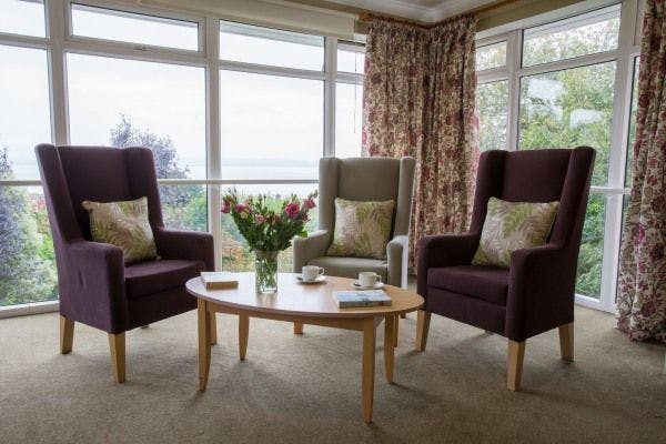 Communal Area at Norewood Lodge Care Home in Portishead, Bristol