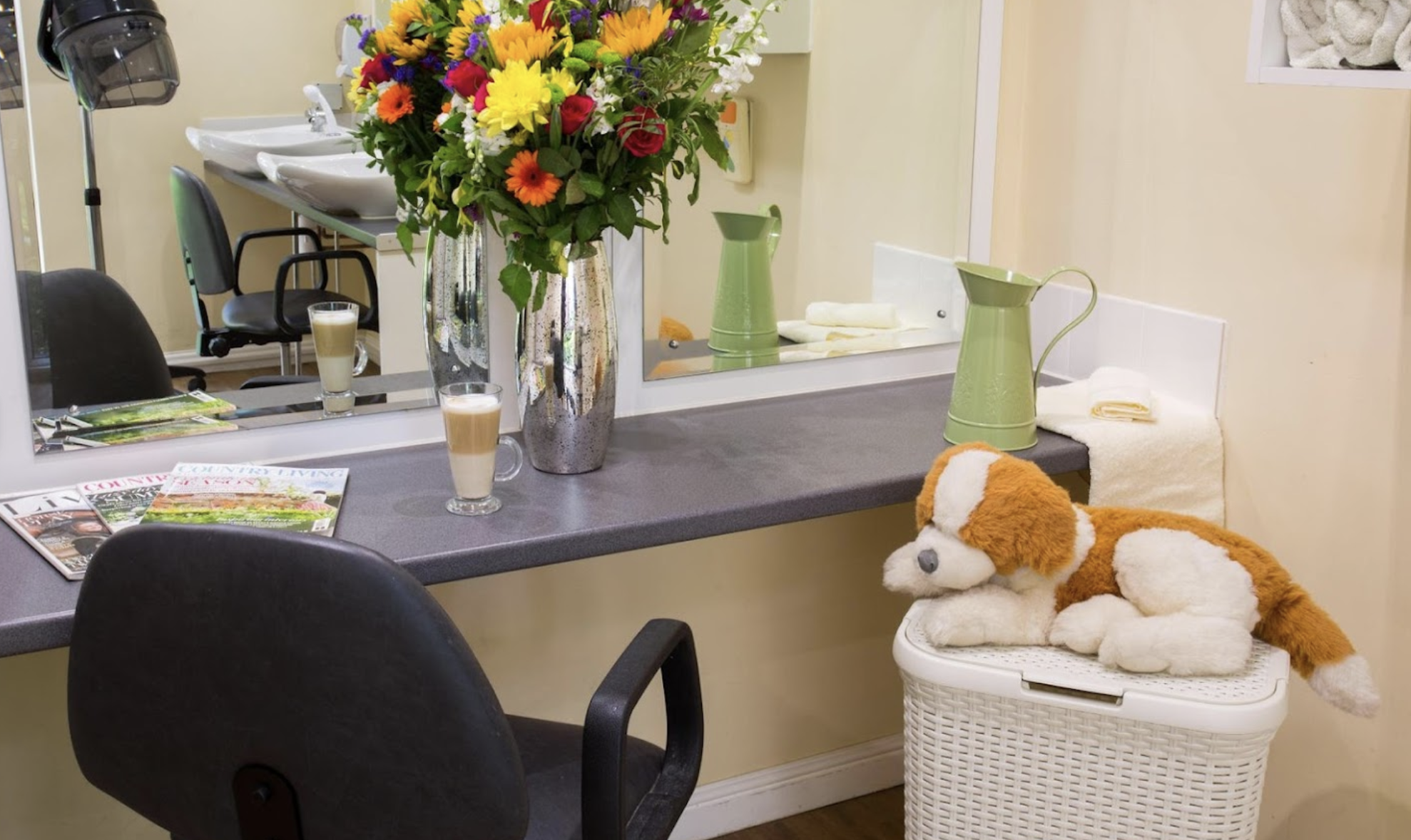 Salon of Northlands House care home in Southampton, Hampshire