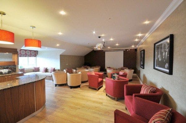 Cinema at Sunnyview House Care Home in Leeds, West Yorkshire
