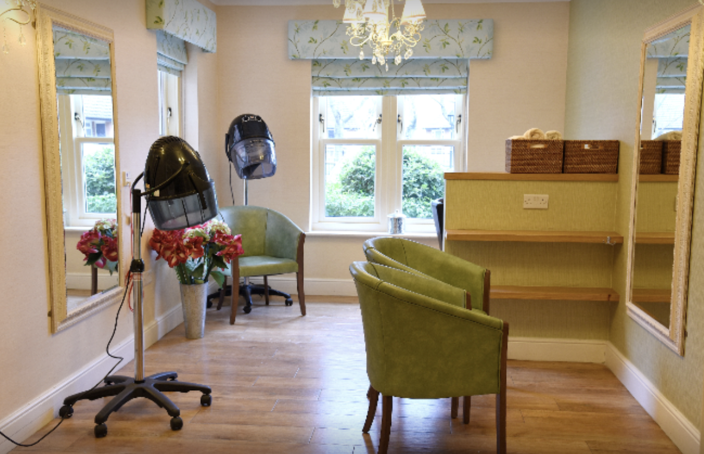 Salon at Sunnyview House Care Home in Leeds, West Yorkshire