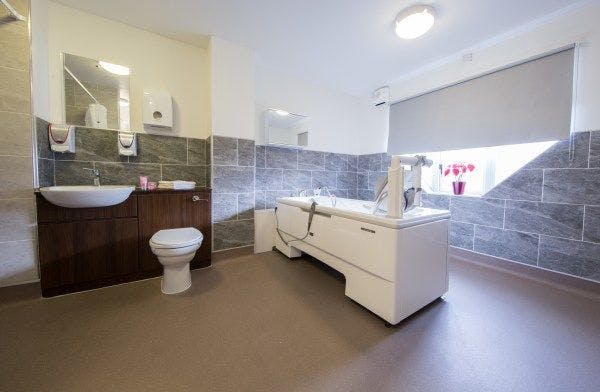 Bathroom of The Priory care home in Solihull, West Midlands