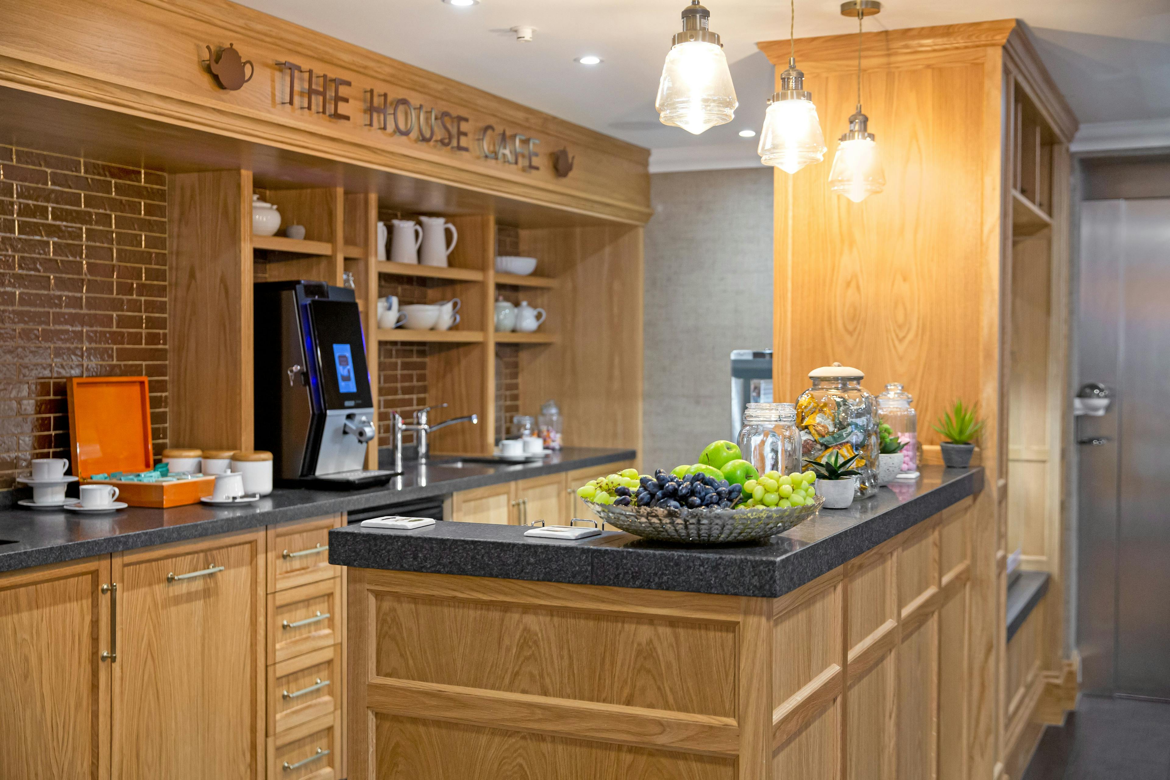 Kitchen of Candlewood House care home in Harrow, Greater London