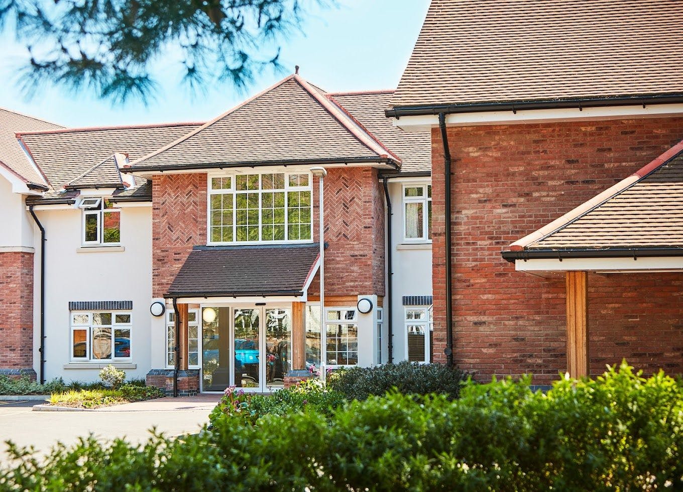 Exterior of Wickmeads care home in Bournemouth, Hampshire