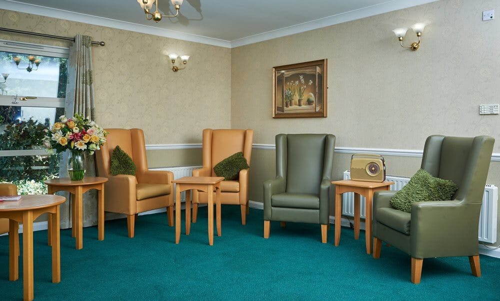 Communal Area at Whitebourne Care Home in Frimley, Surrey