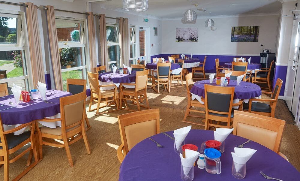 Communal Area at  Whitebourne Care Home in Frimley, Surrey