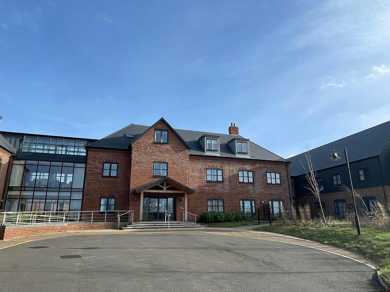 Exterior of Carpenders Park care home in Watford