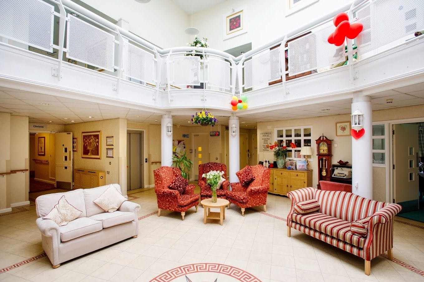 Communal Area at Chadwell House Care Home in Romford, Havering