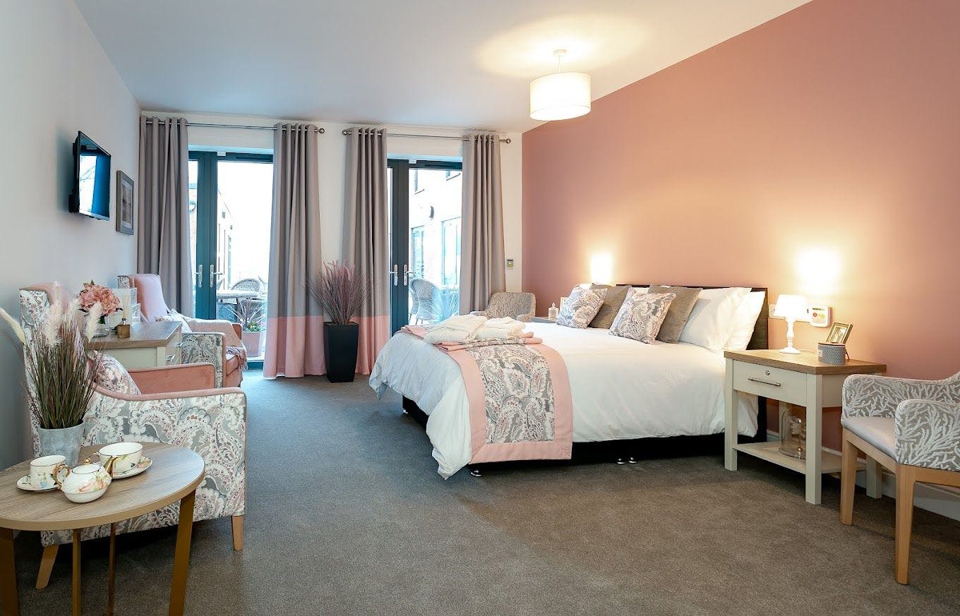Bedroom at Chapter House Care Home in Beverley, East Riding of Yorkshire