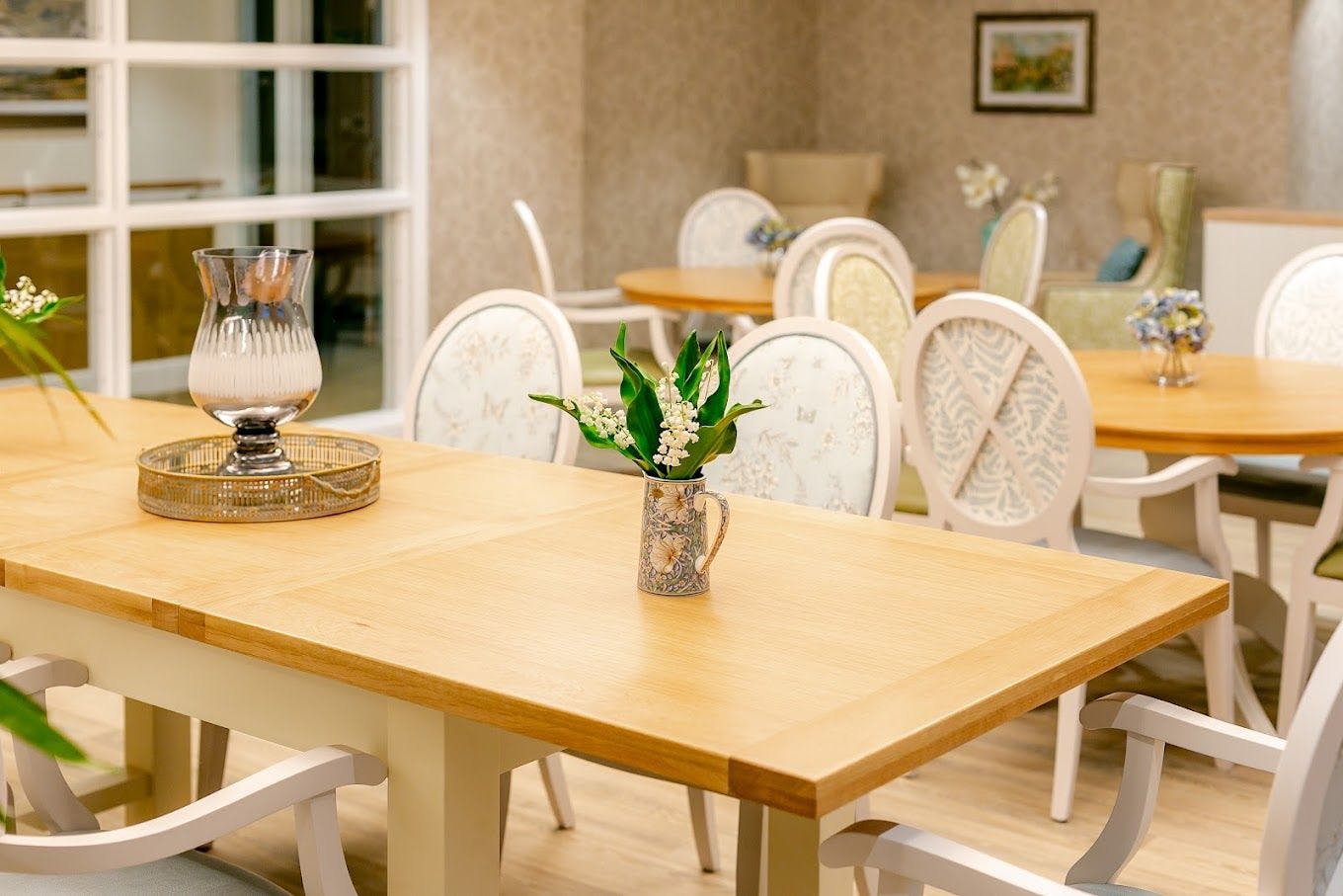 Dining Area at Chapter House Care Home in Beverley, East Riding of Yorkshire