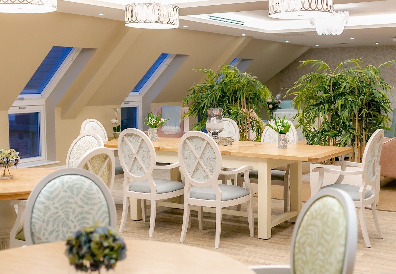 Dining at Chapter House Care Home in Beverley, East Riding of Yorkshire