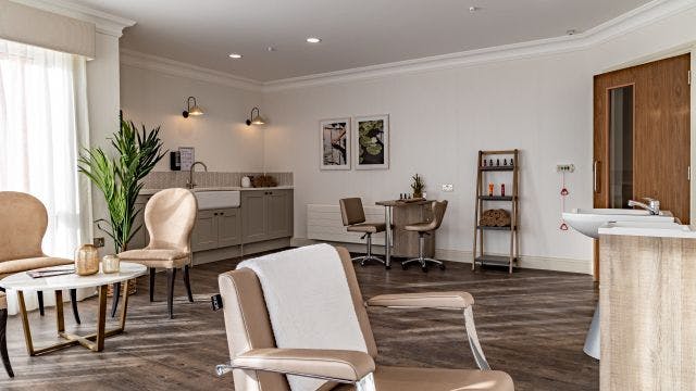 Hair and Beauty Salon at Chartwell Manor Care Home in Aylesbury, Buckinghamshire